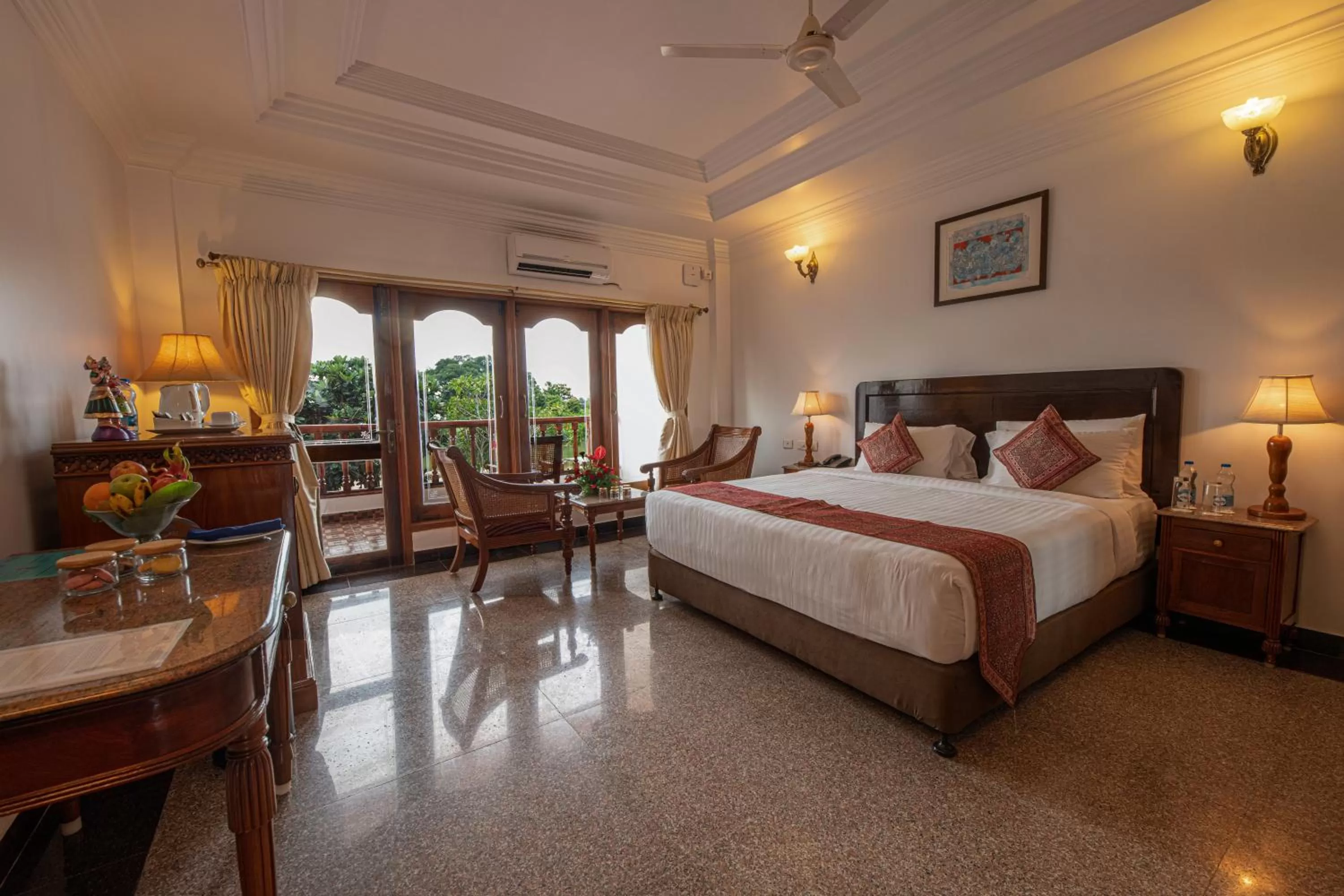 Bedroom in GReaT Trails Riverview Thanjavur By GRT Hotels