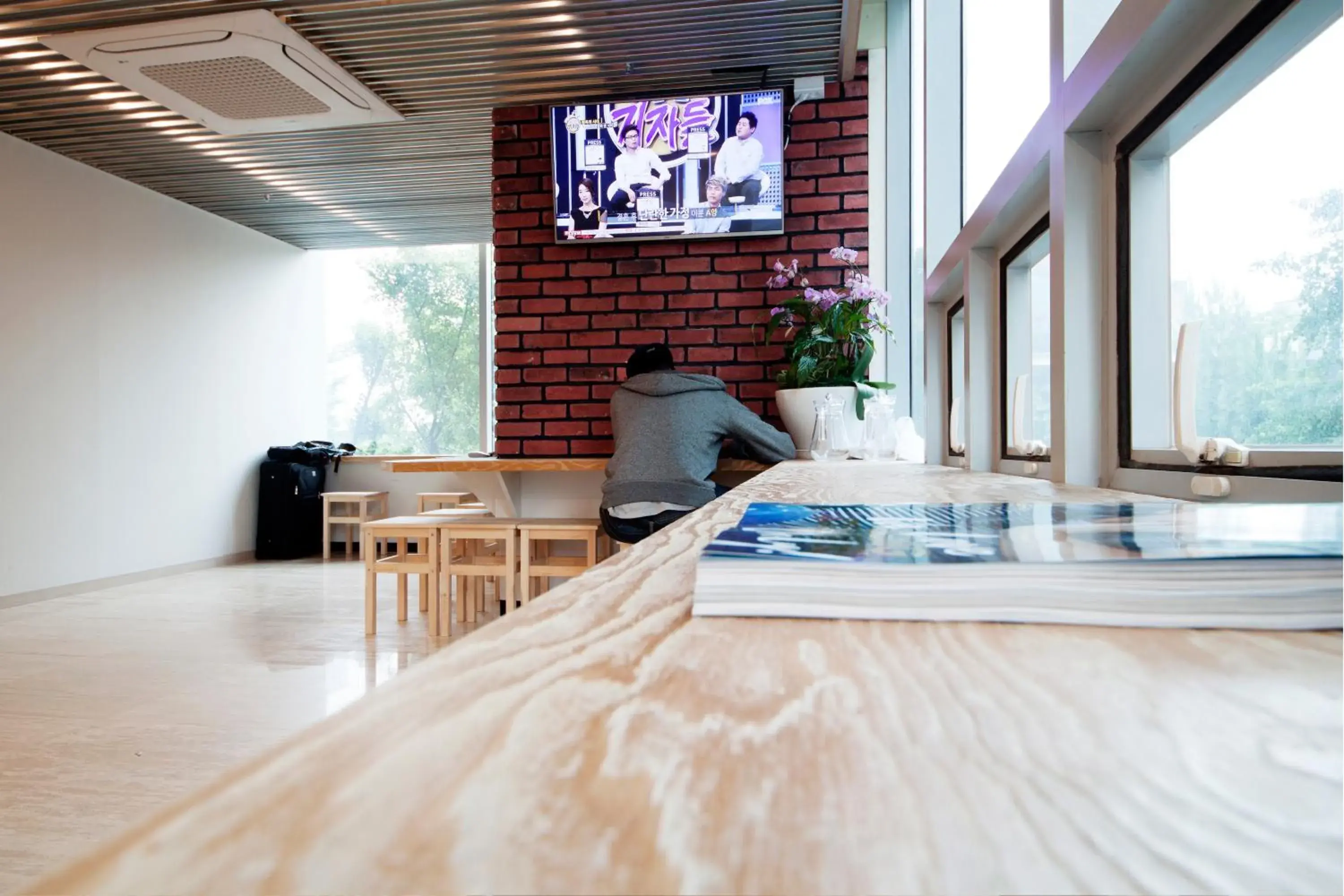 Communal lounge/ TV room in K-Guesthouse Dongdaemun Premium