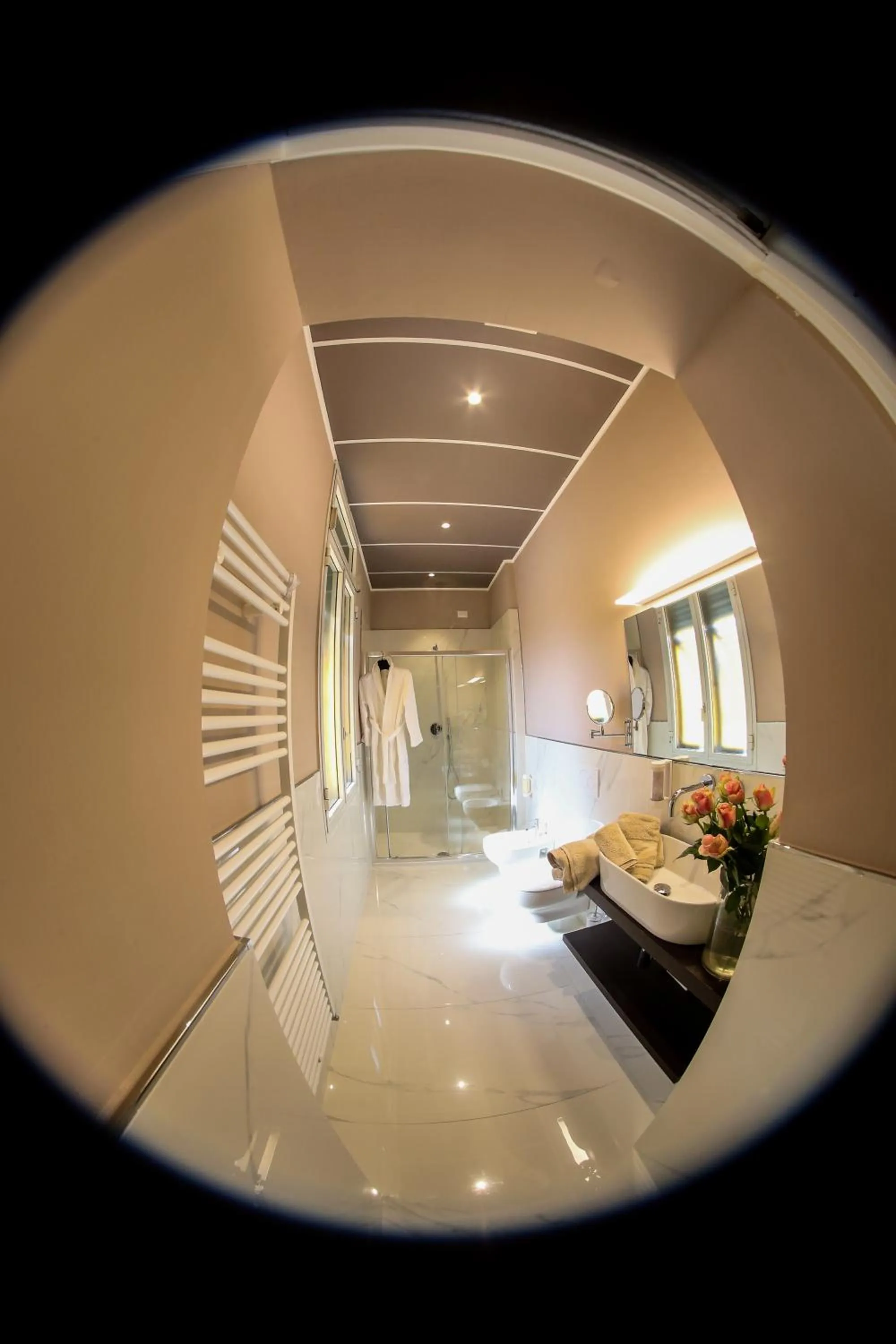 Bathroom in Grand Hotel Tettuccio