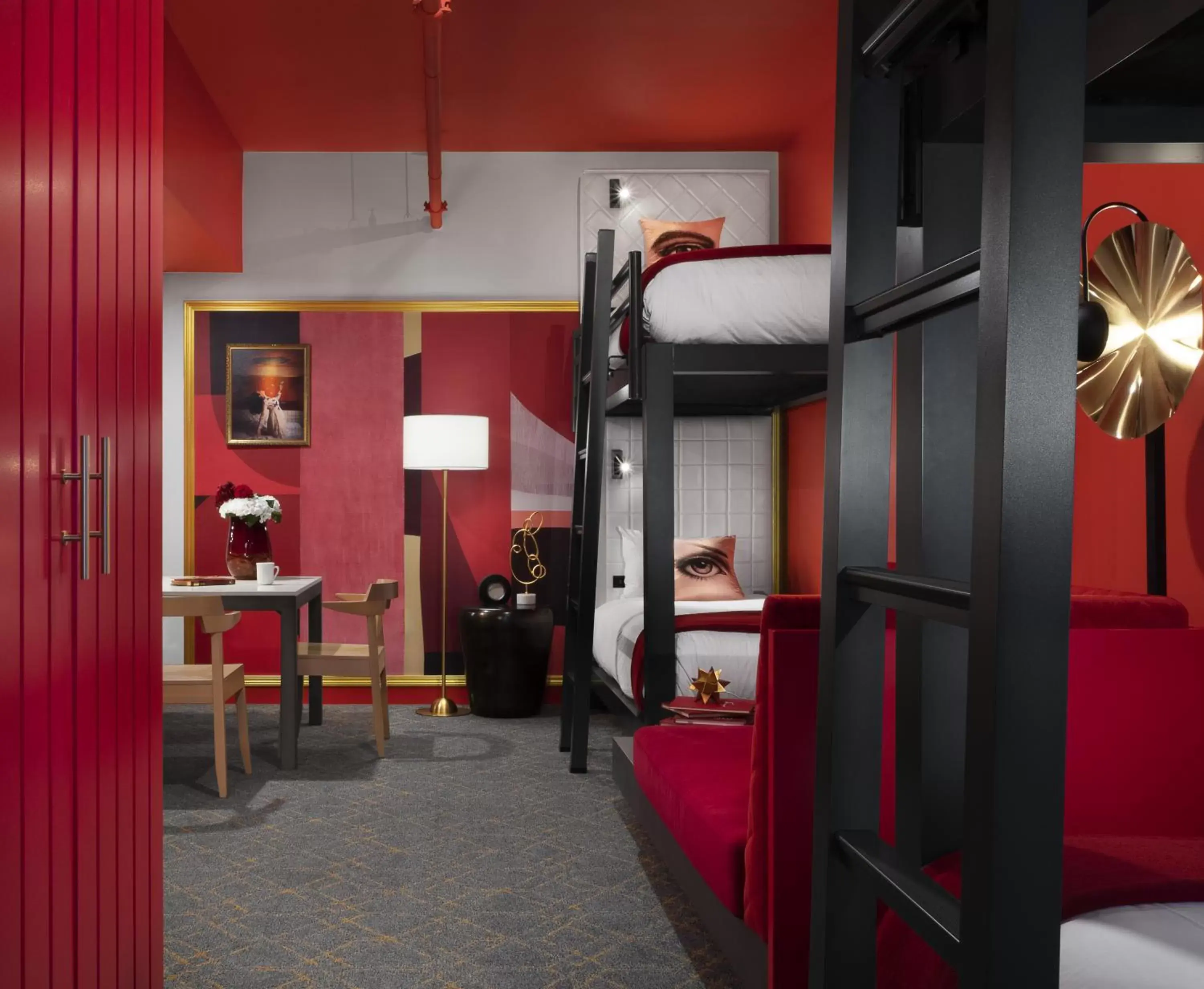 Double Bunk Beds in Angad Arts Hotel St Louis, Tapestry Collection by Hilton Double Bunk Beds in Angad Arts Hotel St Louis, Tapestry Collection by Hilton