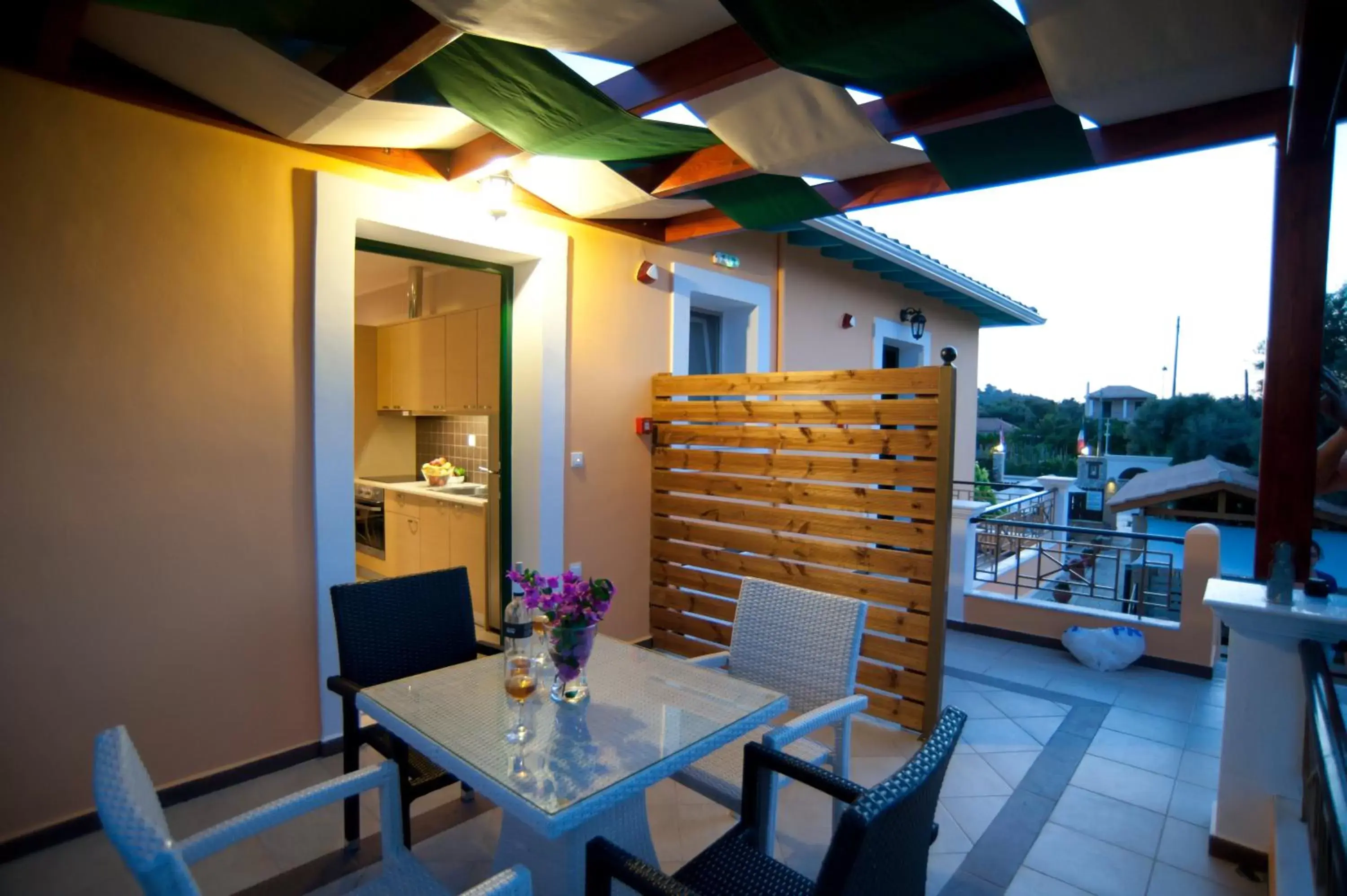 Balcony/Terrace in Villa Vita Holidays