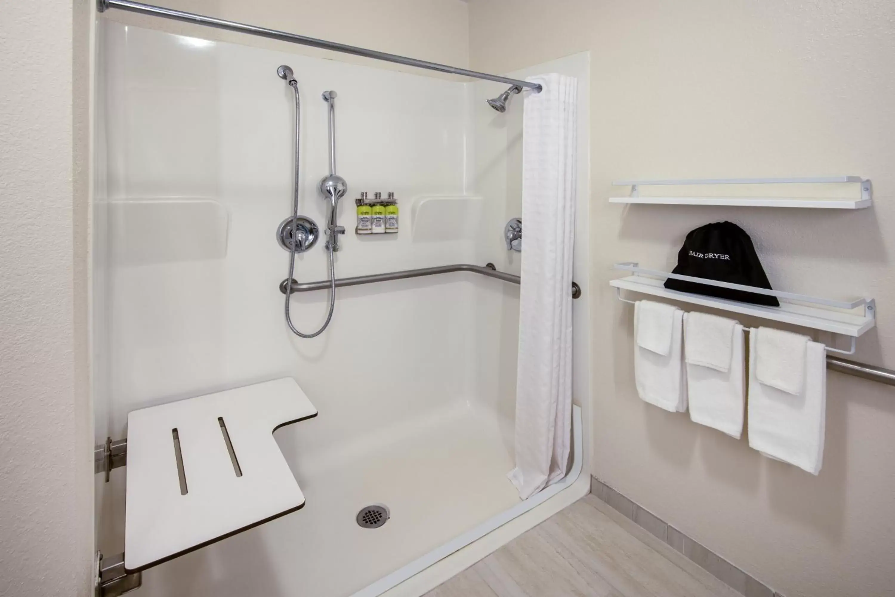 Bathroom in Candlewood Suites Manassas, an IHG Hotel