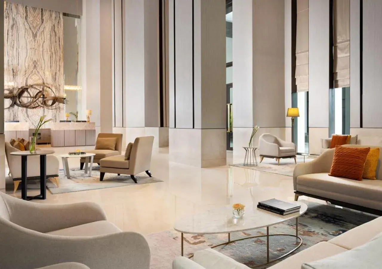 Lobby or reception, Seating Area in Crowne Plaza Jakarta Residences, an IHG Hotel Lobby or reception, Seating Area in Crowne Plaza Jakarta Residences, an IHG Hotel