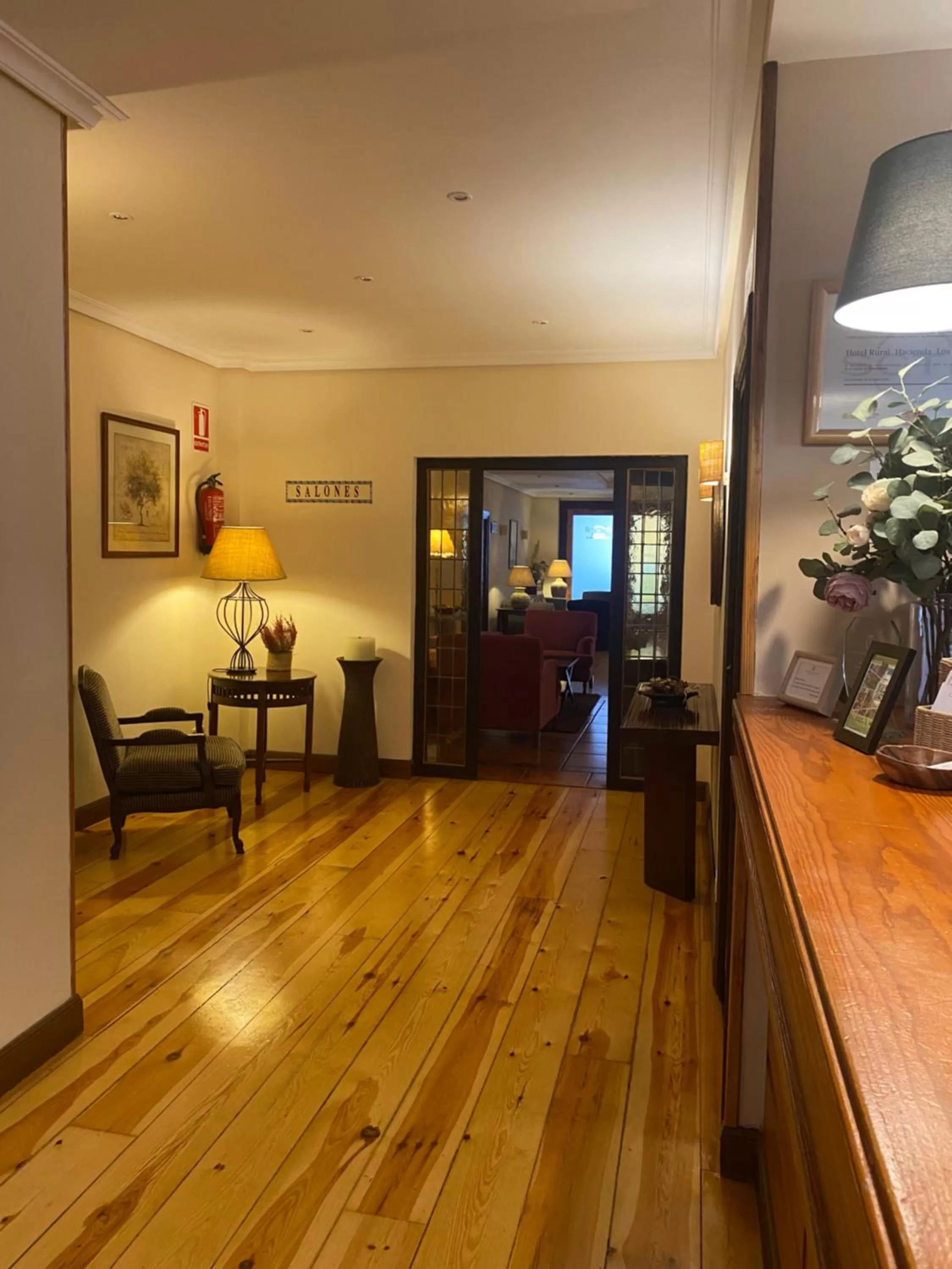 Lobby or reception in Hotel Rural Spa & Wellness Hacienda Los Robles
