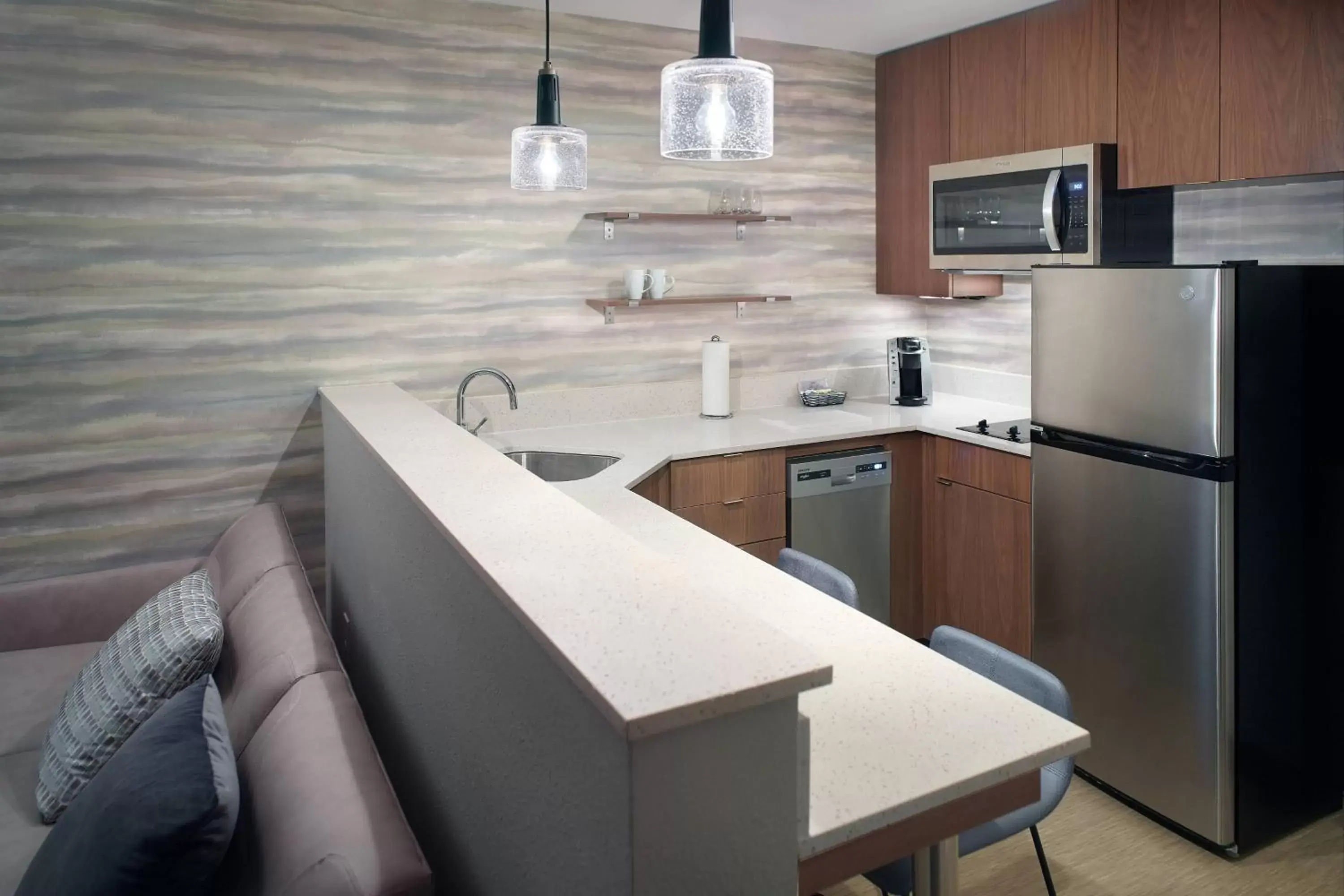 Kitchen or kitchenette, Kitchen/Kitchenette in Residence Inn by Marriott Lexington City Center