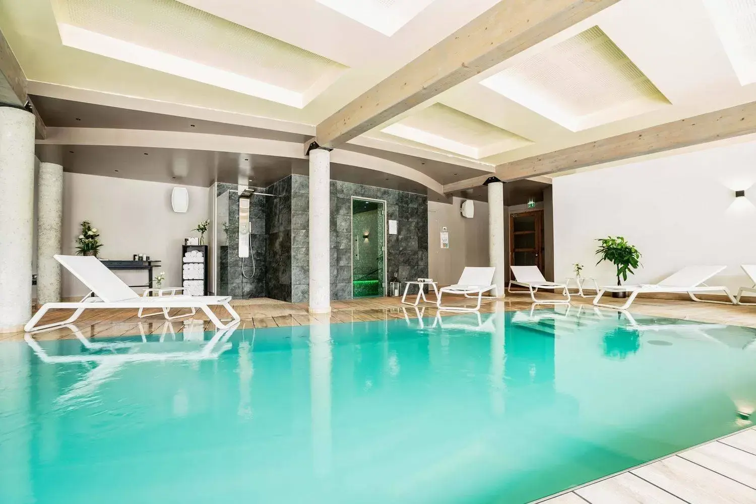 Swimming Pool in Best Western Premier Hotel de la Cite Royale