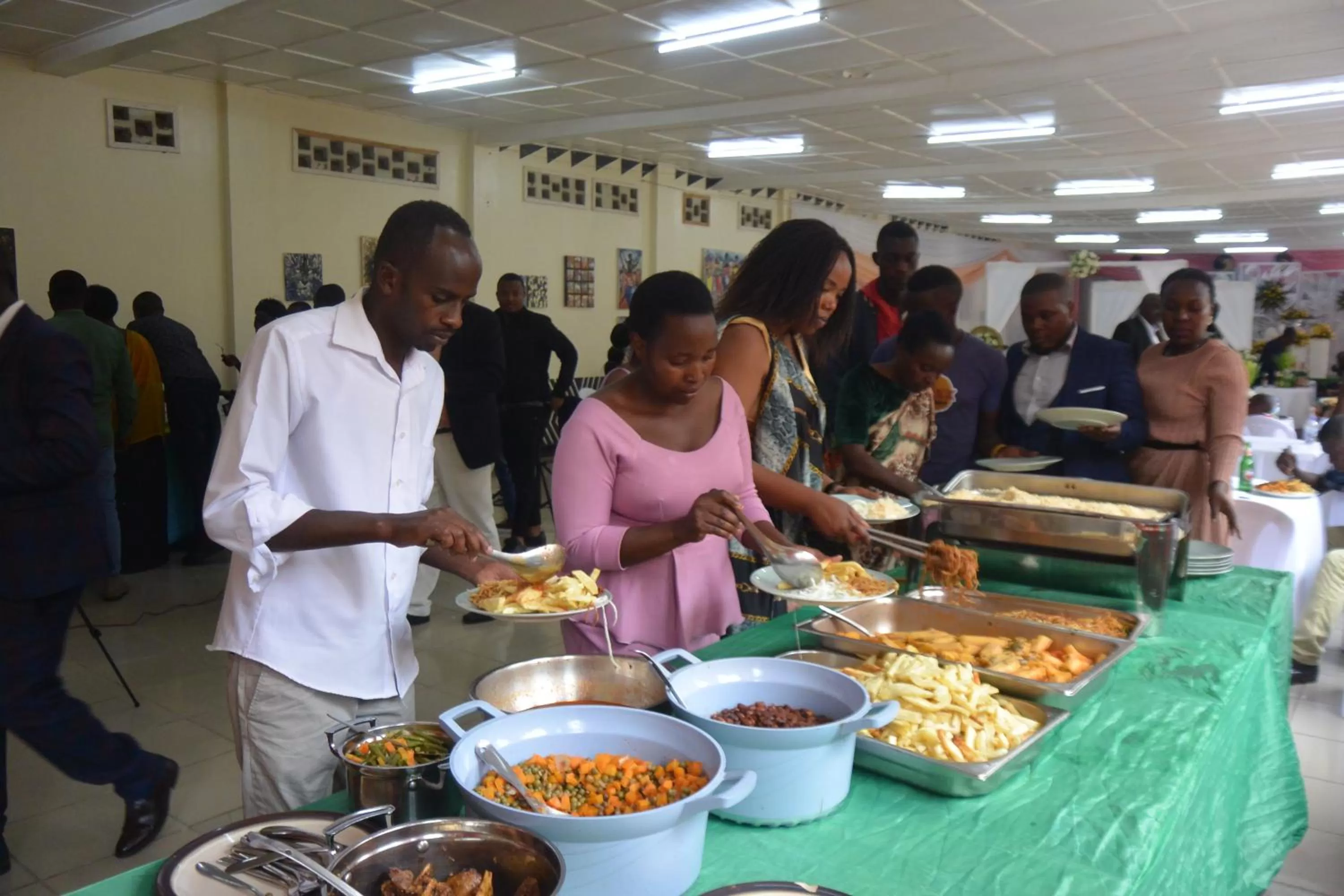 People in Isange Paradise Resort