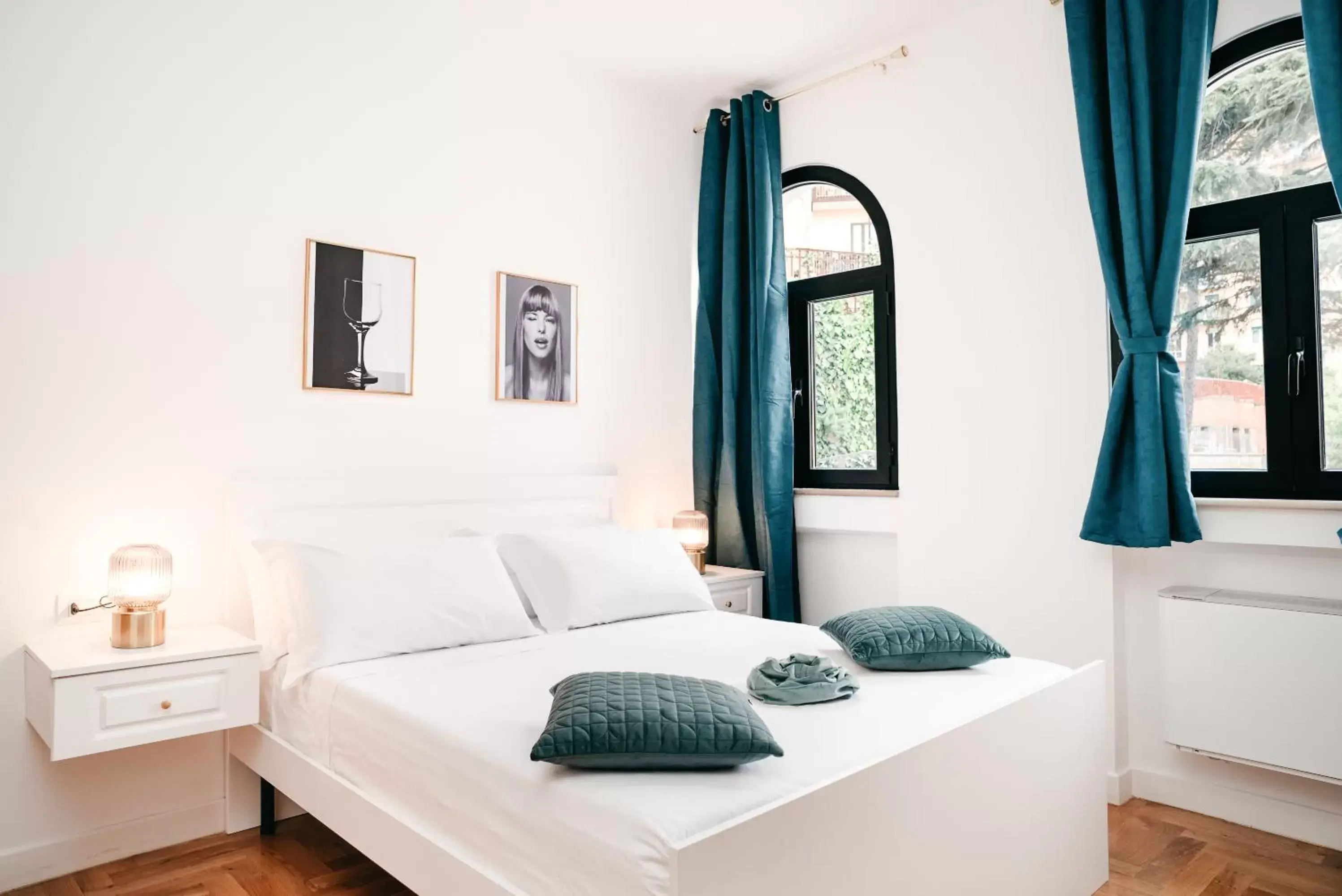 Bedroom, Bed in Vista Napoli Residence by Casa Napoletana