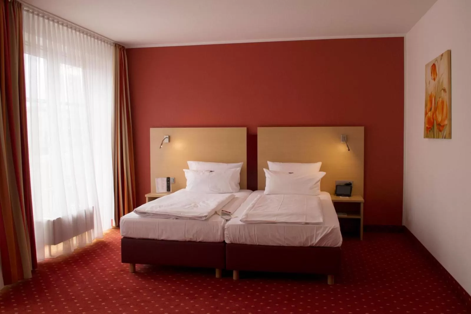 Bed in Altstadthotel Arte