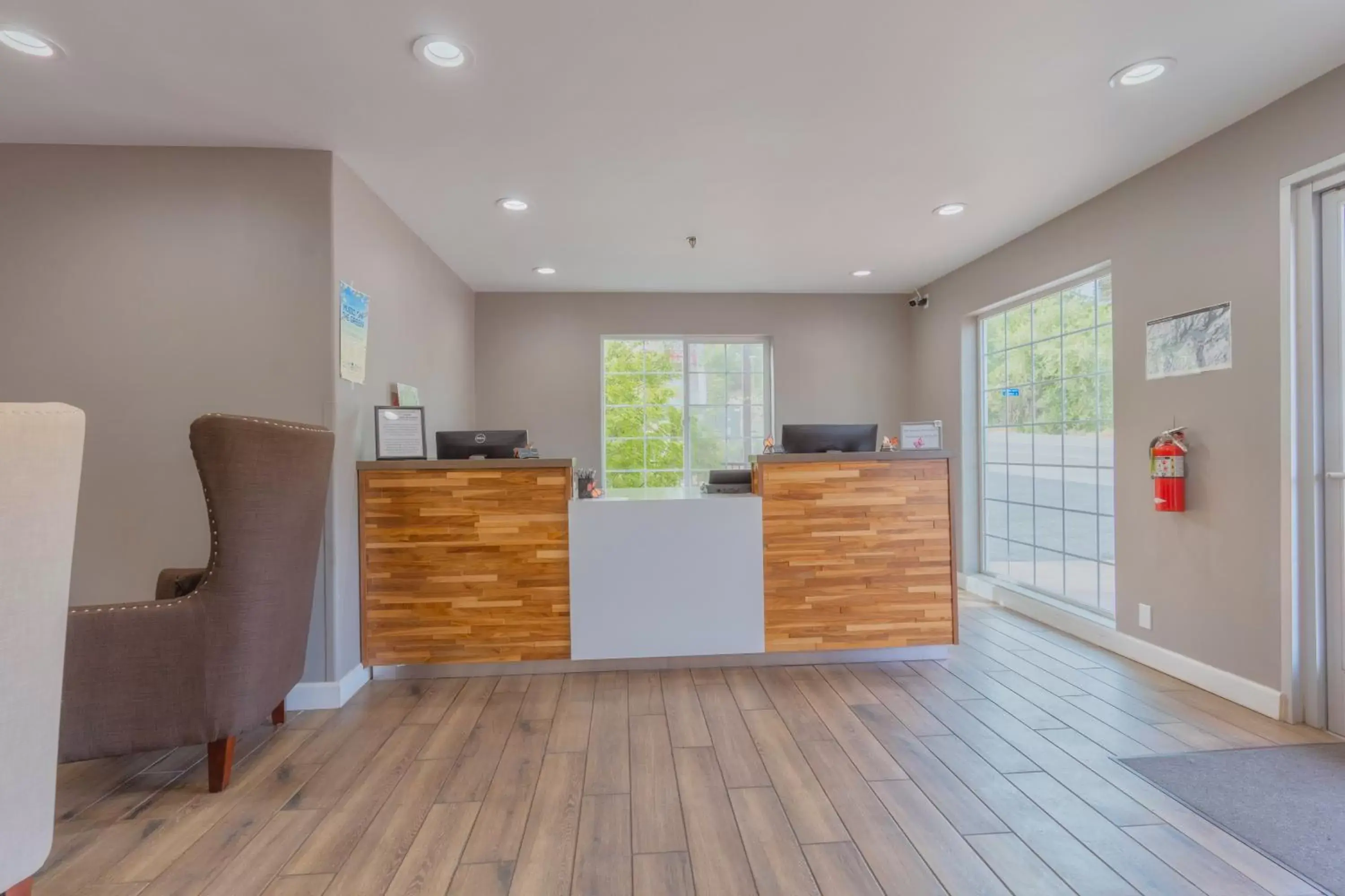 Lobby or reception in The Monarch Inn Lobby or reception in The Monarch Inn