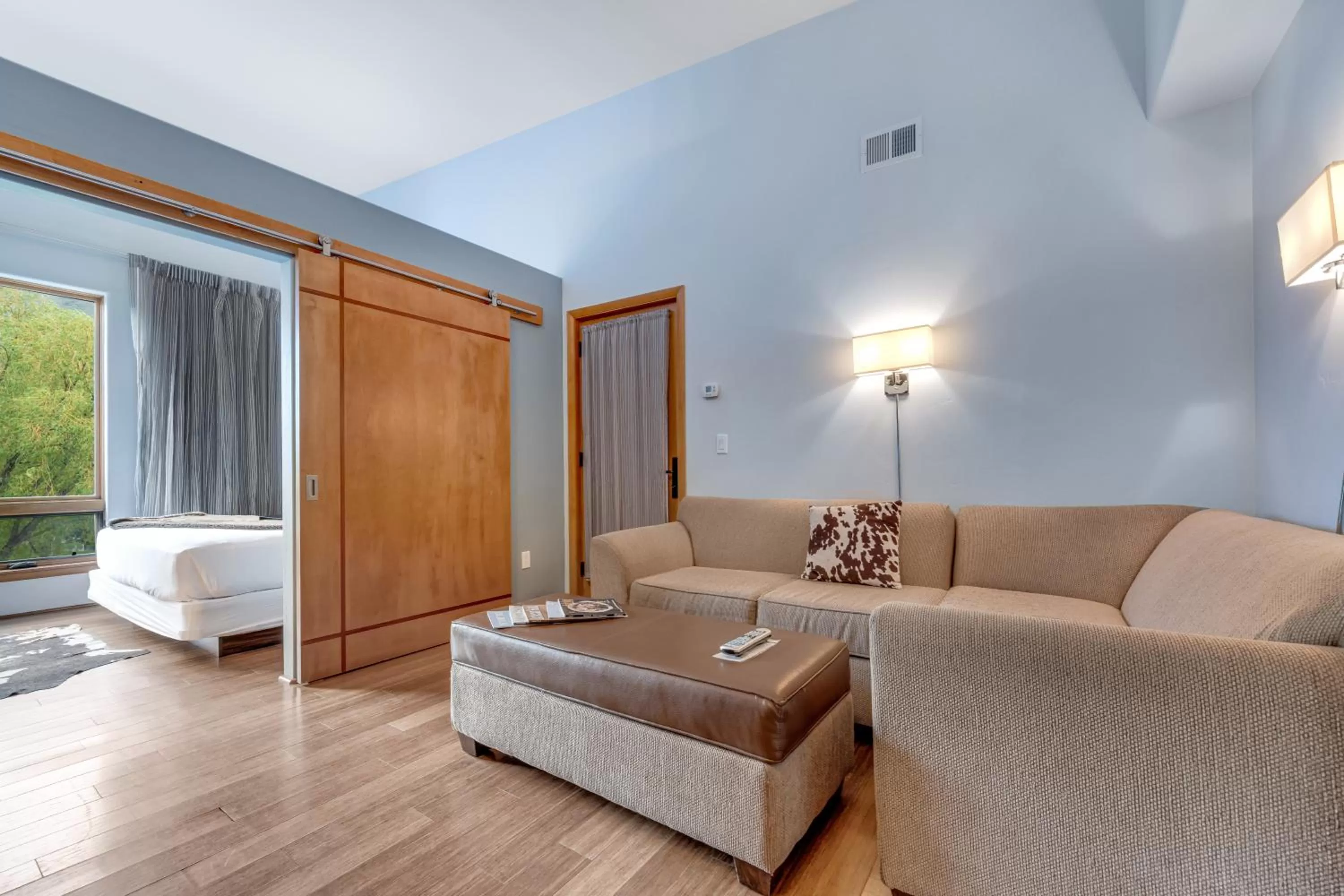 Bed in The White Buffalo Club