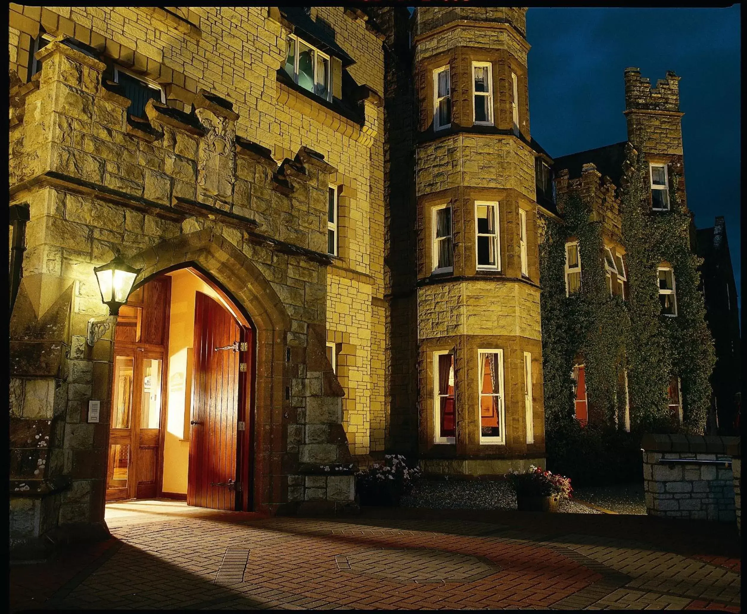 Patio, Property Building in Breaffy House Hotel and Spa