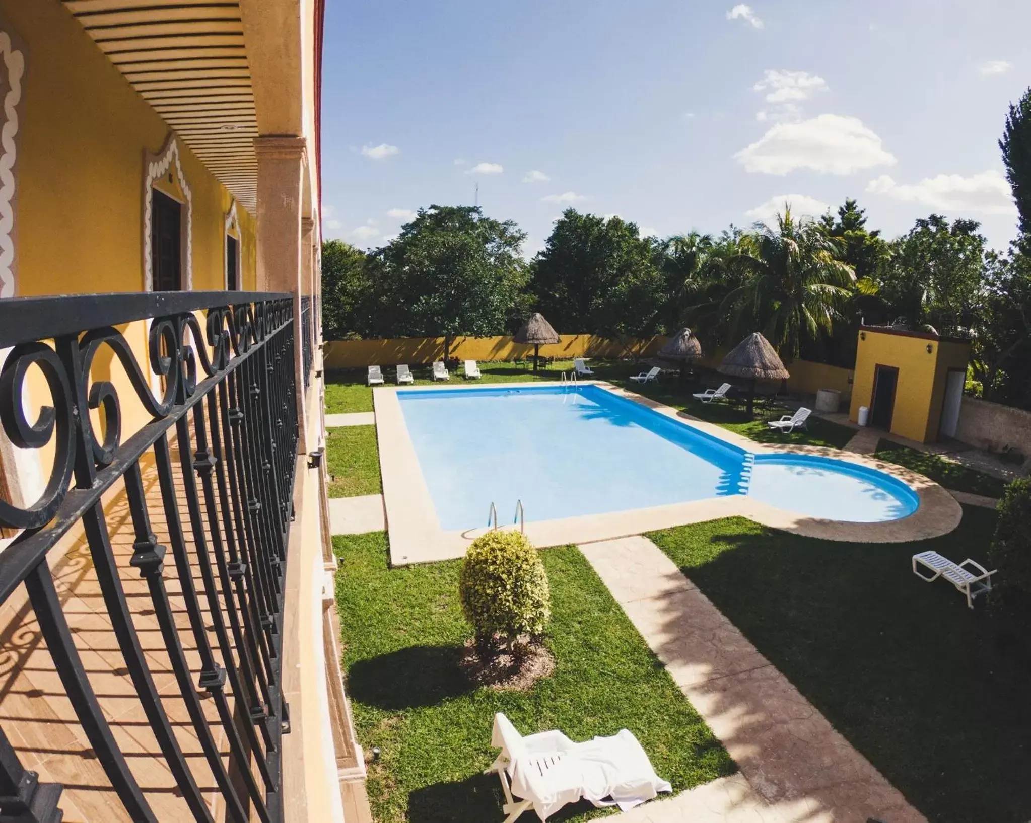 Pool View in Hotel Tuul