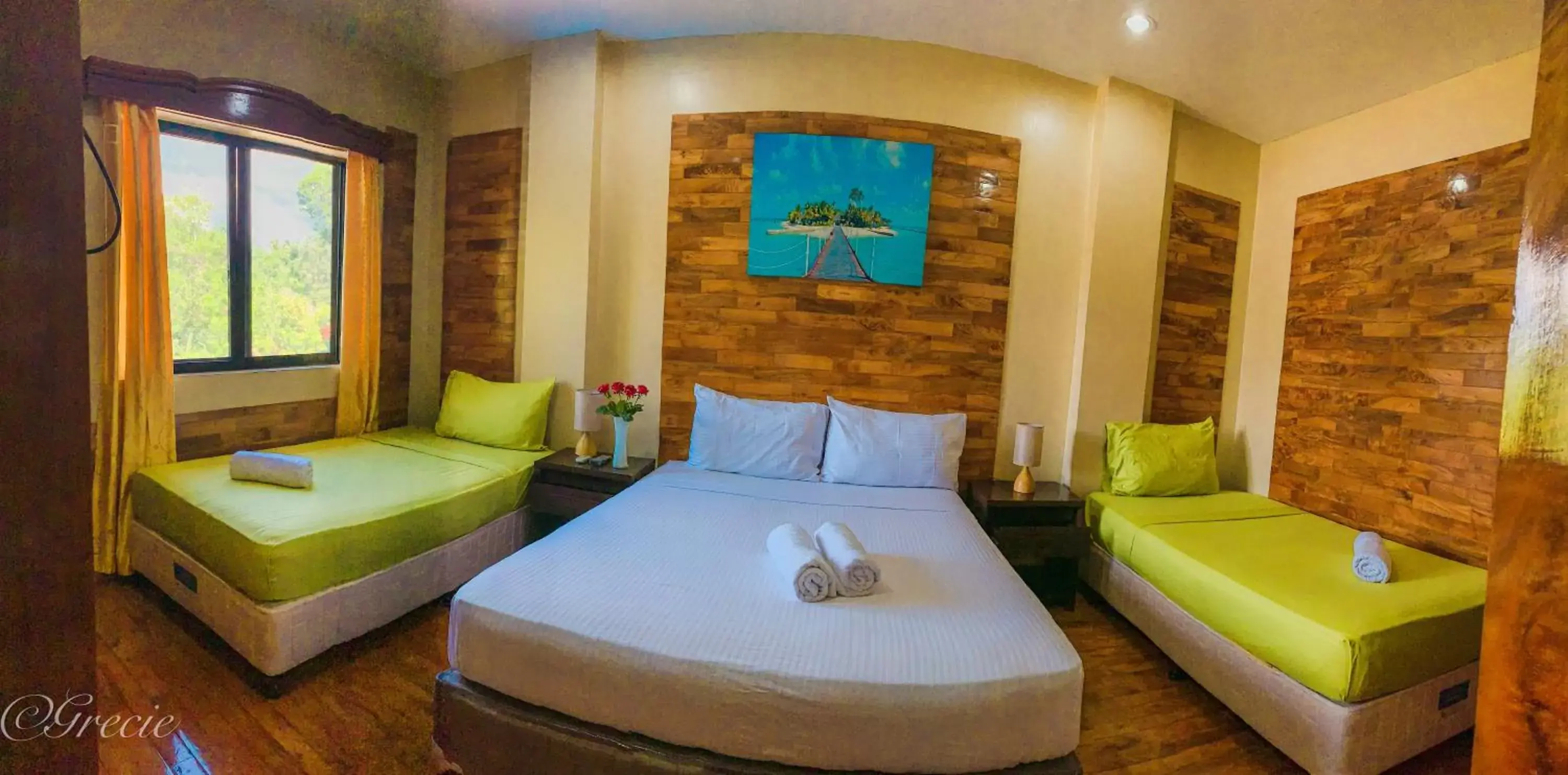 Bed in Mabini Hotel