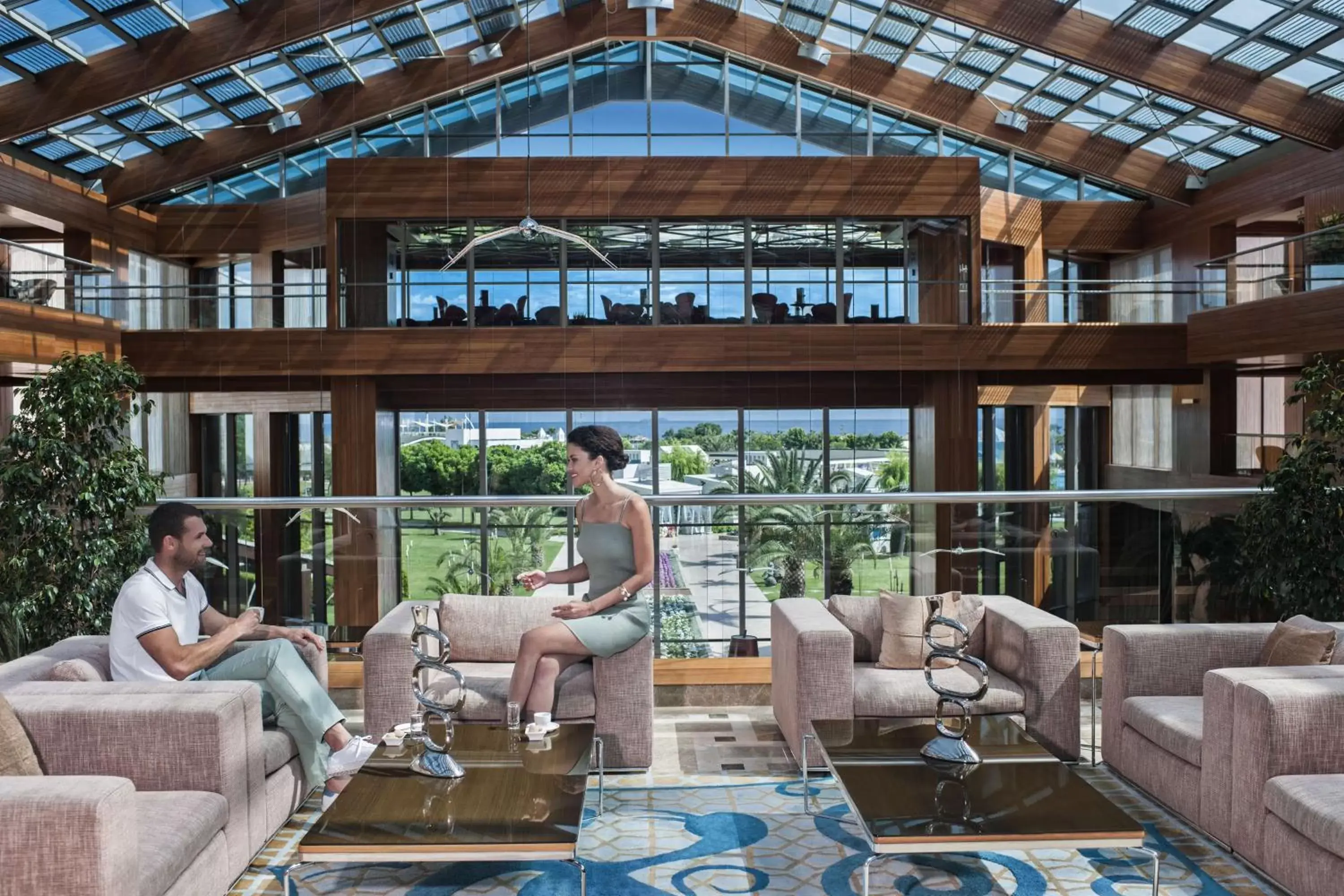 Lobby or reception in Hilton Dalaman Sarigerme Resort & Spa Lobby or reception in Hilton Dalaman Sarigerme Resort & Spa