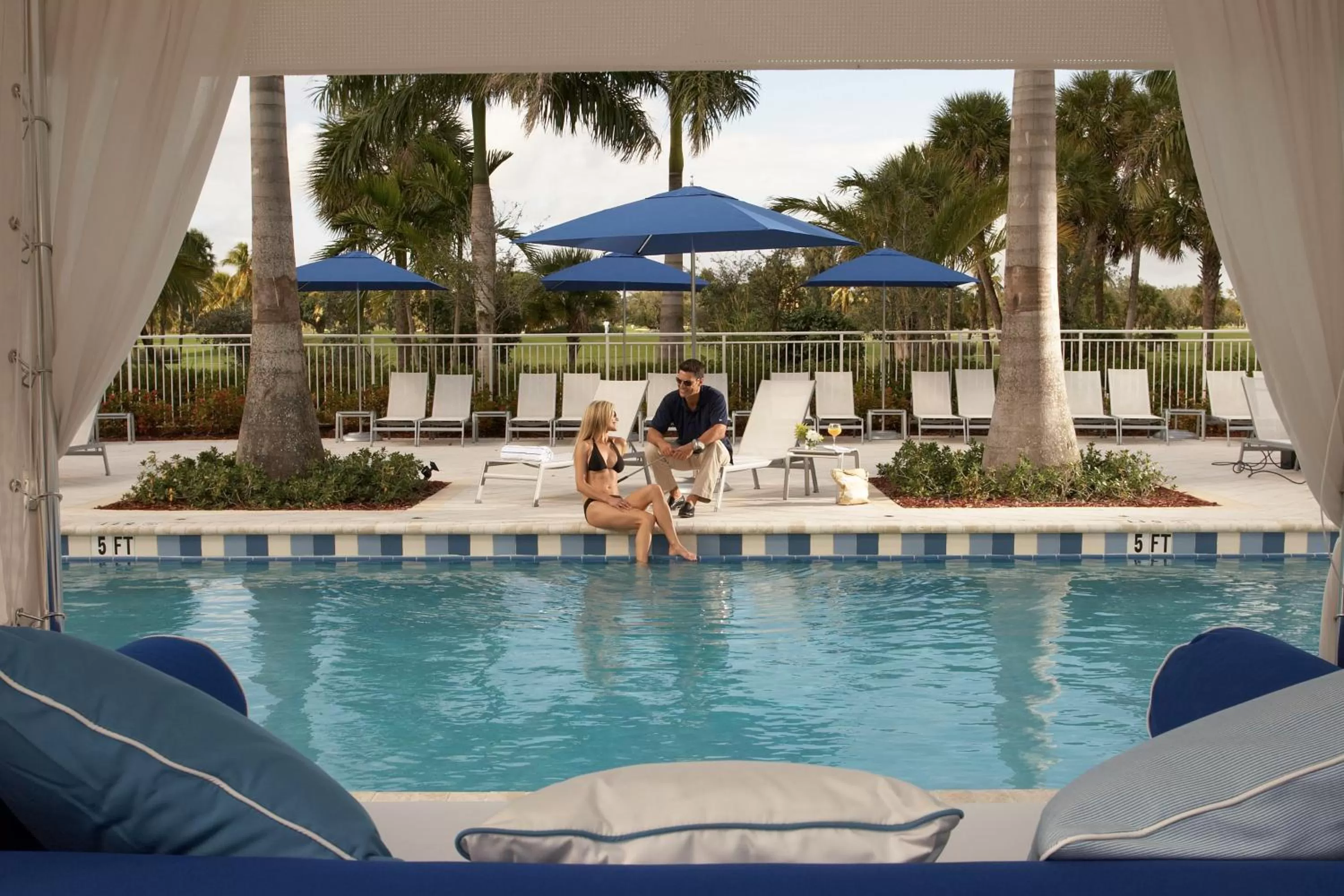 Swimming pool in Provident Doral At The Blue