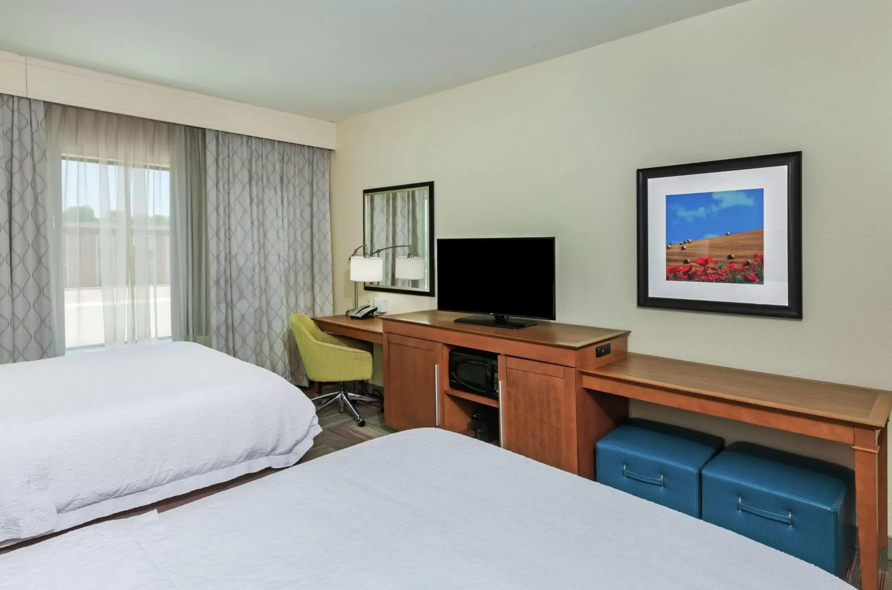 Bedroom, Bed in Hampton Inn & Suites Claremore