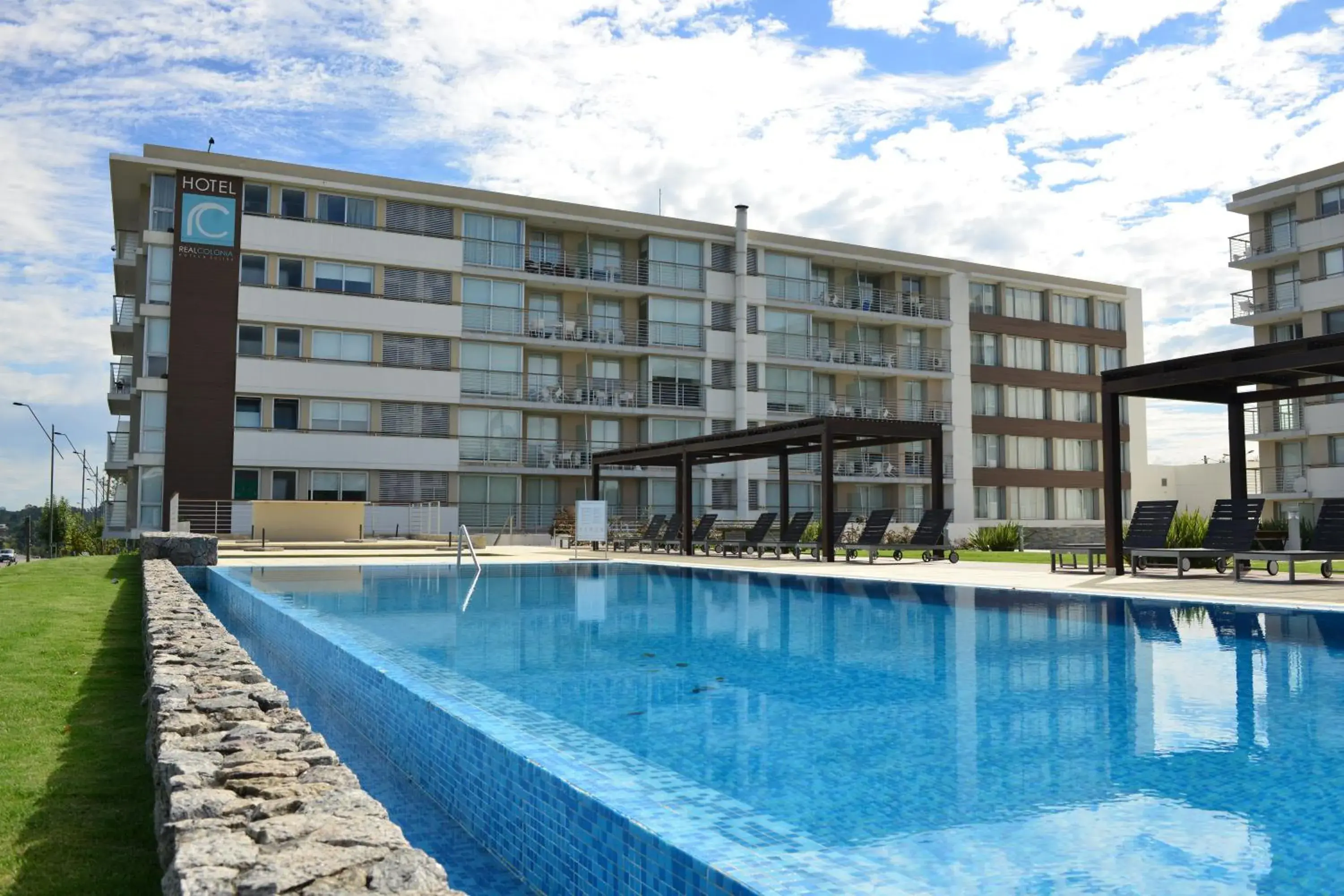 Aqua park, Property Building in Real Colonia Hotel & Suites