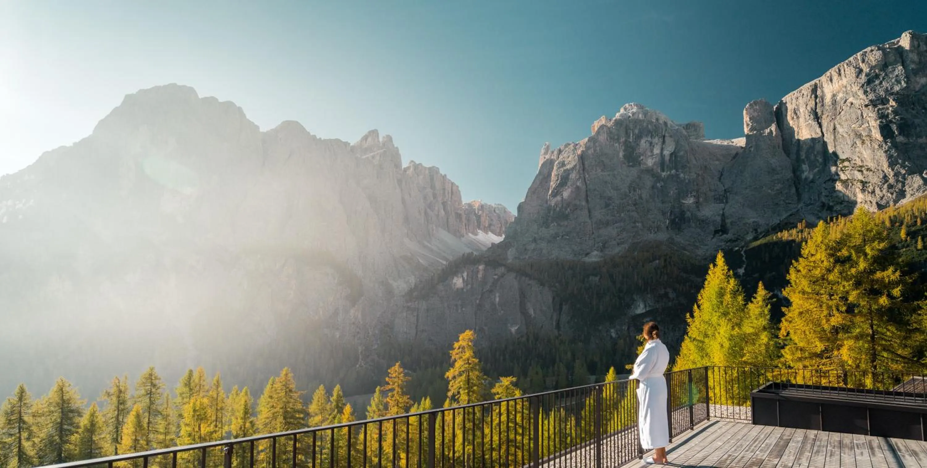 Swimming pool in Kolfuschgerhof Mountain Resort