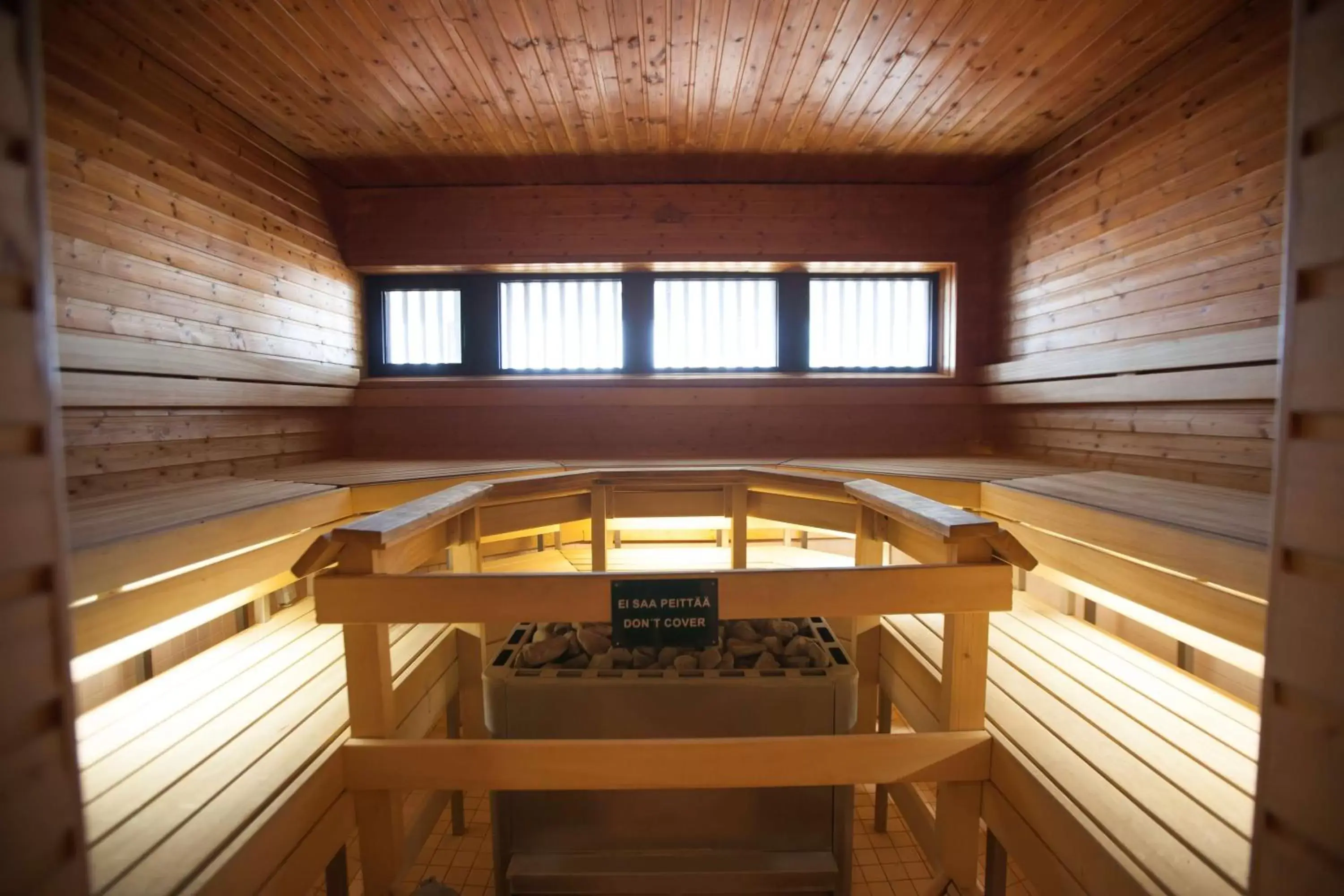 Sauna in Scandic Kuopio