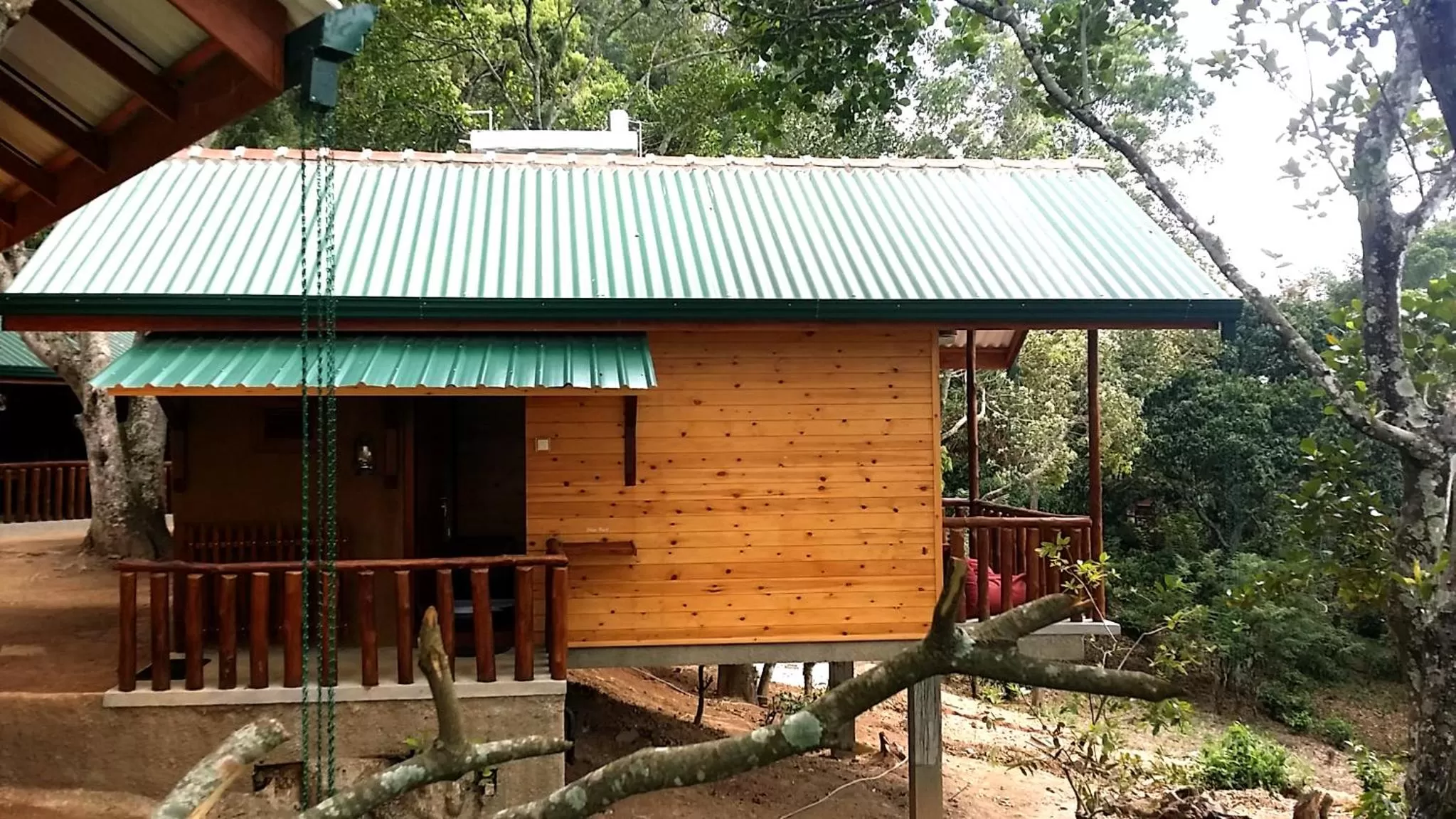 Property building in Saffron Eco Cottage