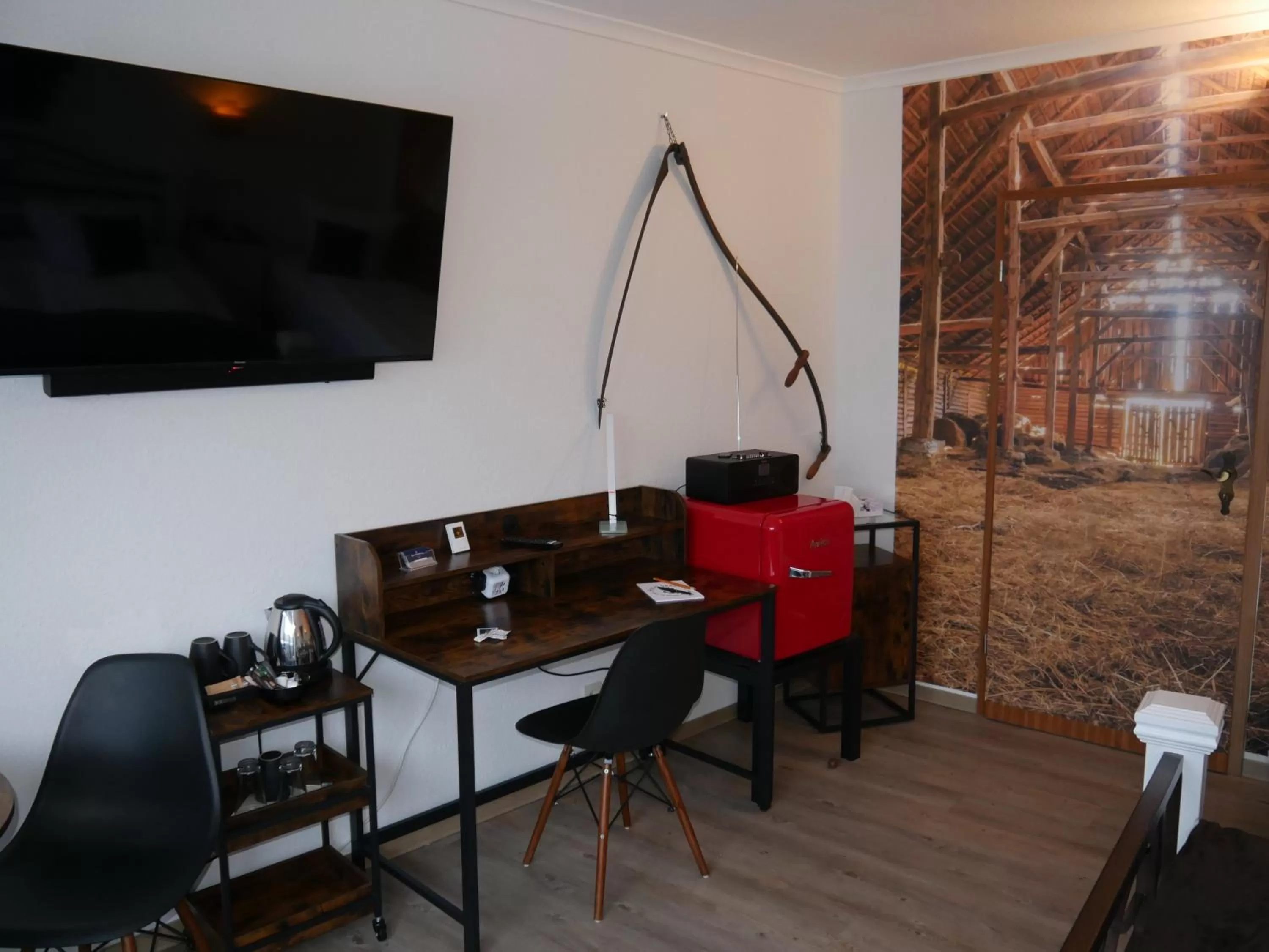 TV and multimedia in Hotel Seeblick am Sankelmarker See - Natur und Erholung