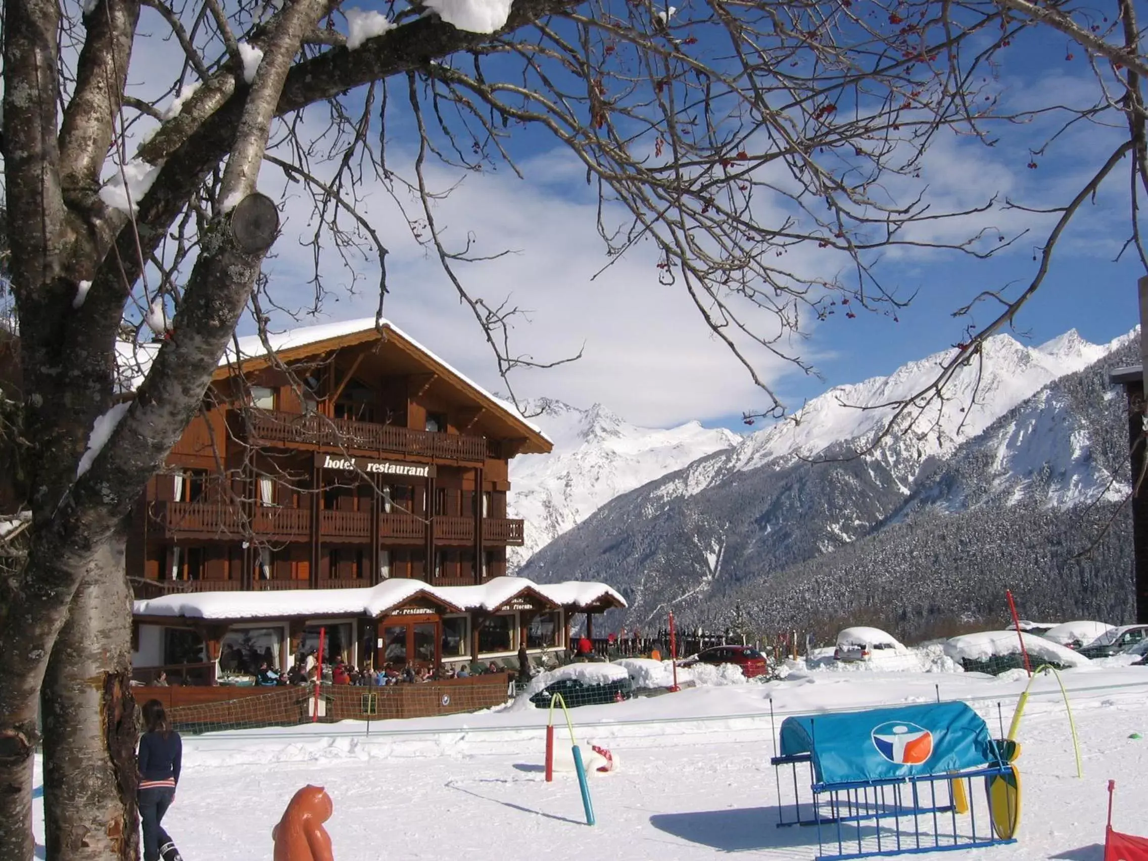 Ski School, Winter in Hotel les Flocons