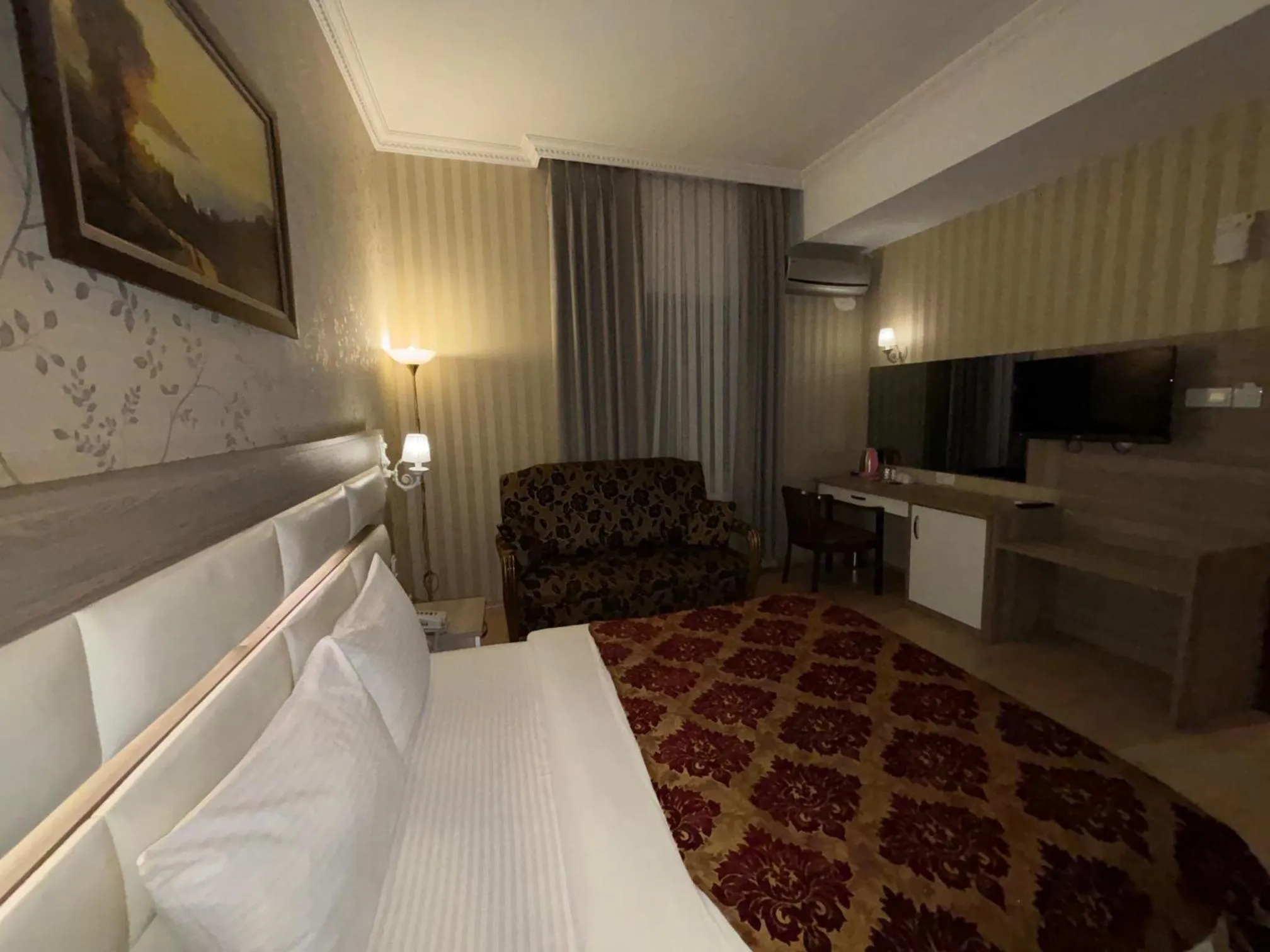 Bed in Nil Hotel İstanbul City Center