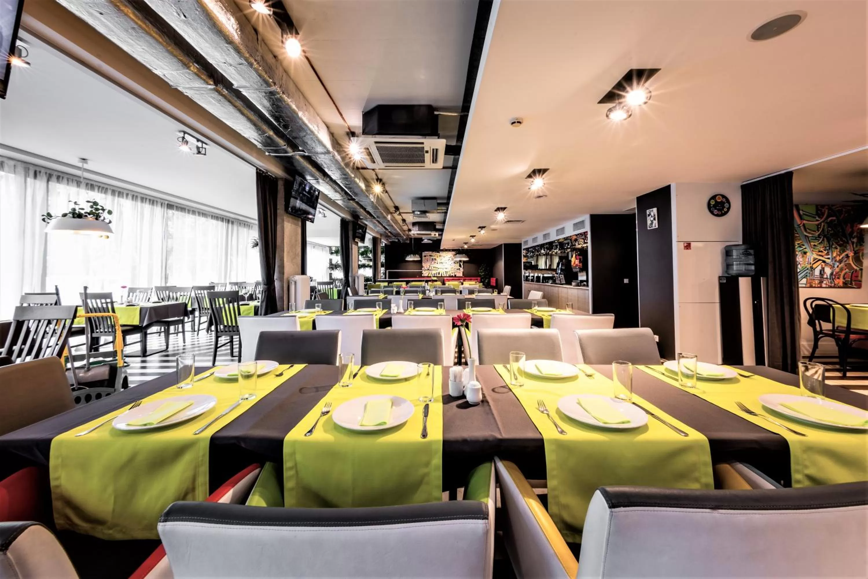 Restaurant/places to eat in Rija VEF Hotel with FREE Parking