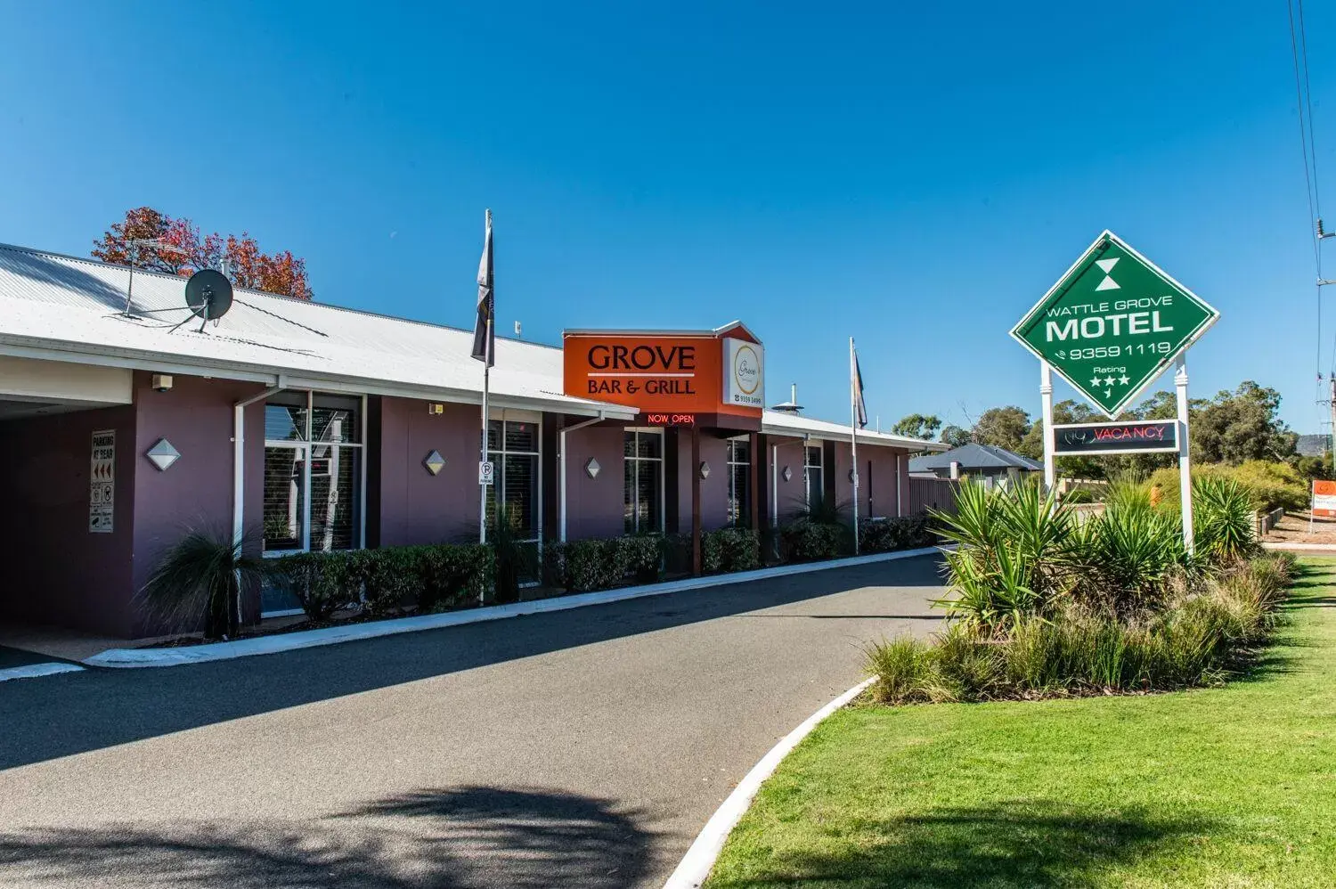 Street view, Property Building in Wattle Grove Motel