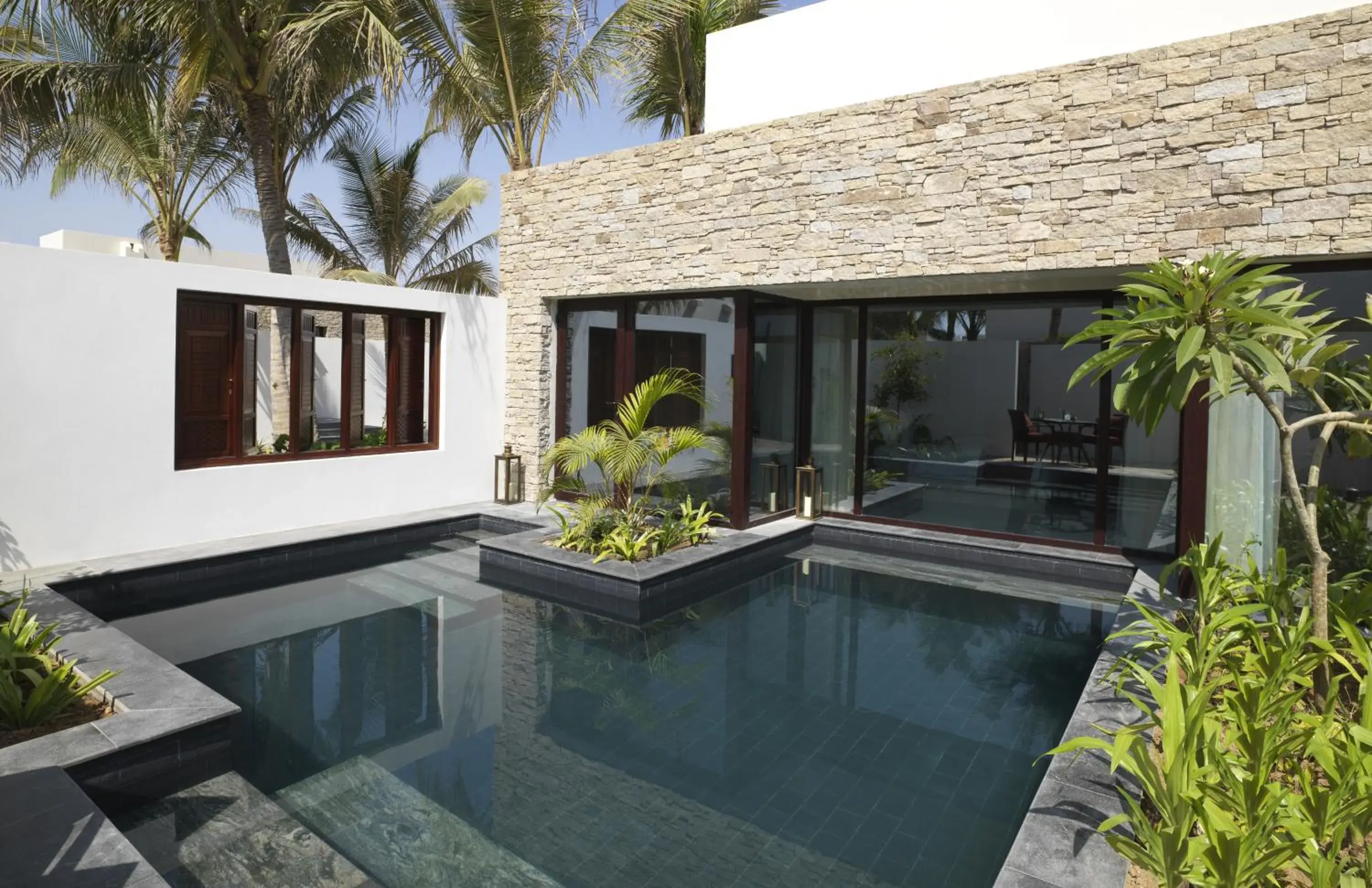 Garden view, Swimming Pool in Al Baleed Resort Salalah by Anantara