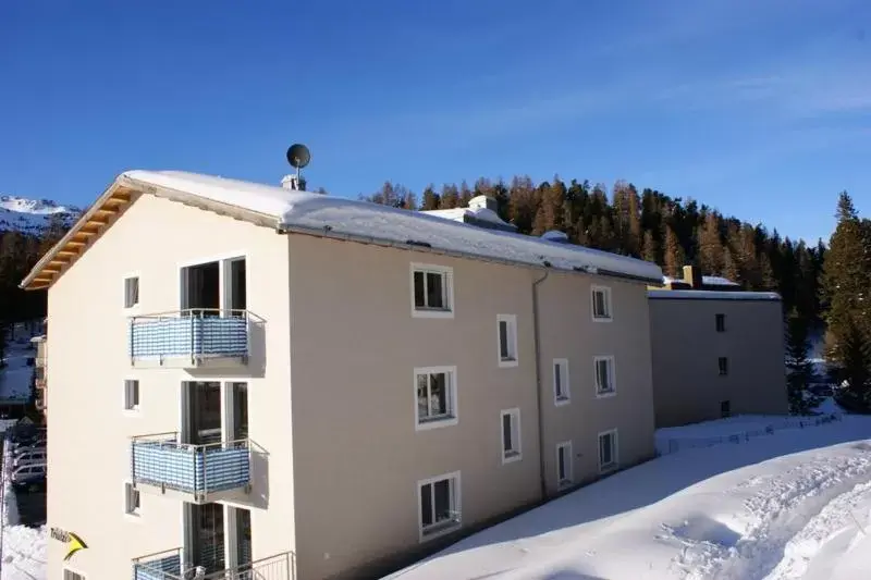 Natural landscape, Winter in Aladin Apartments St Moritz