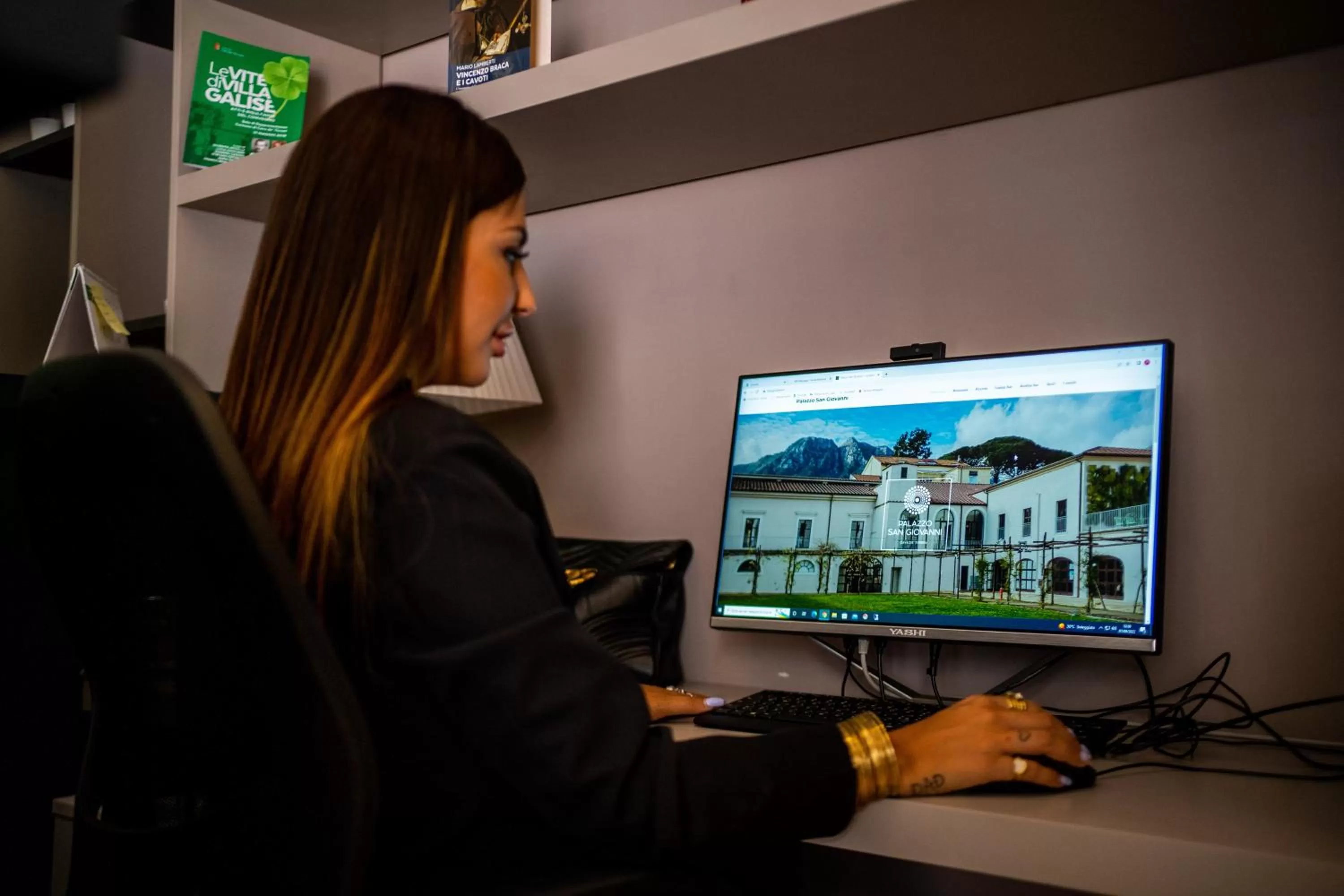 Lobby or reception in Palazzo San Giovanni