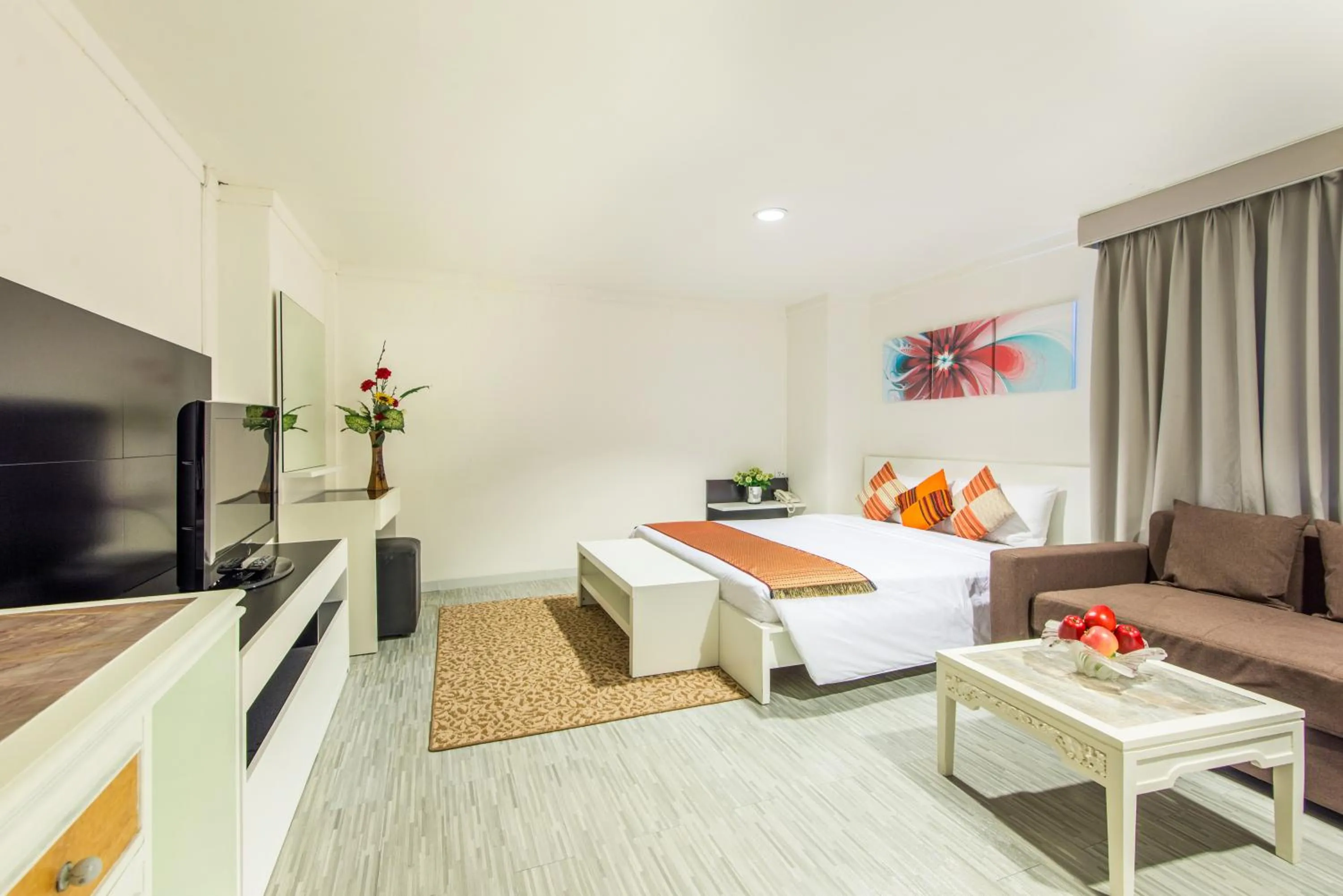 Bed in Pratunam City Inn