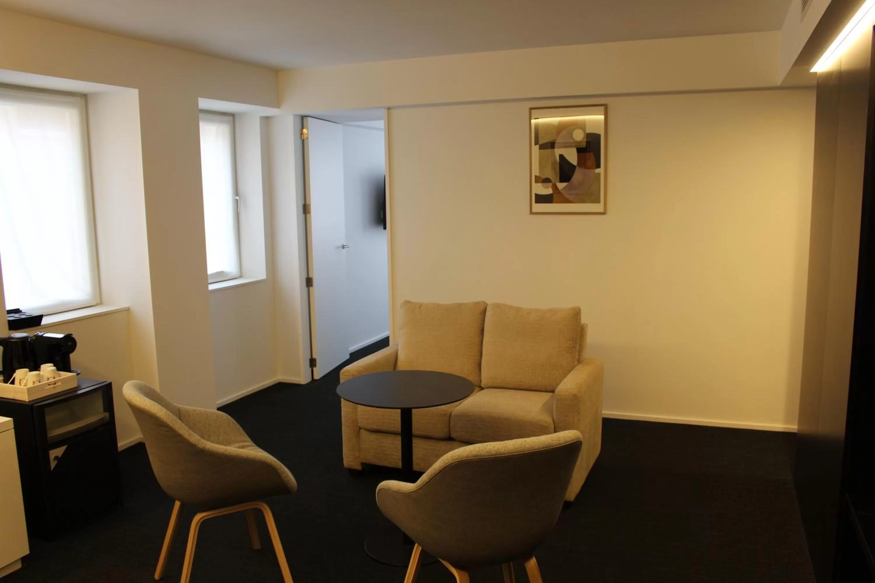 Living room in Hotel Le Bois De Bruges