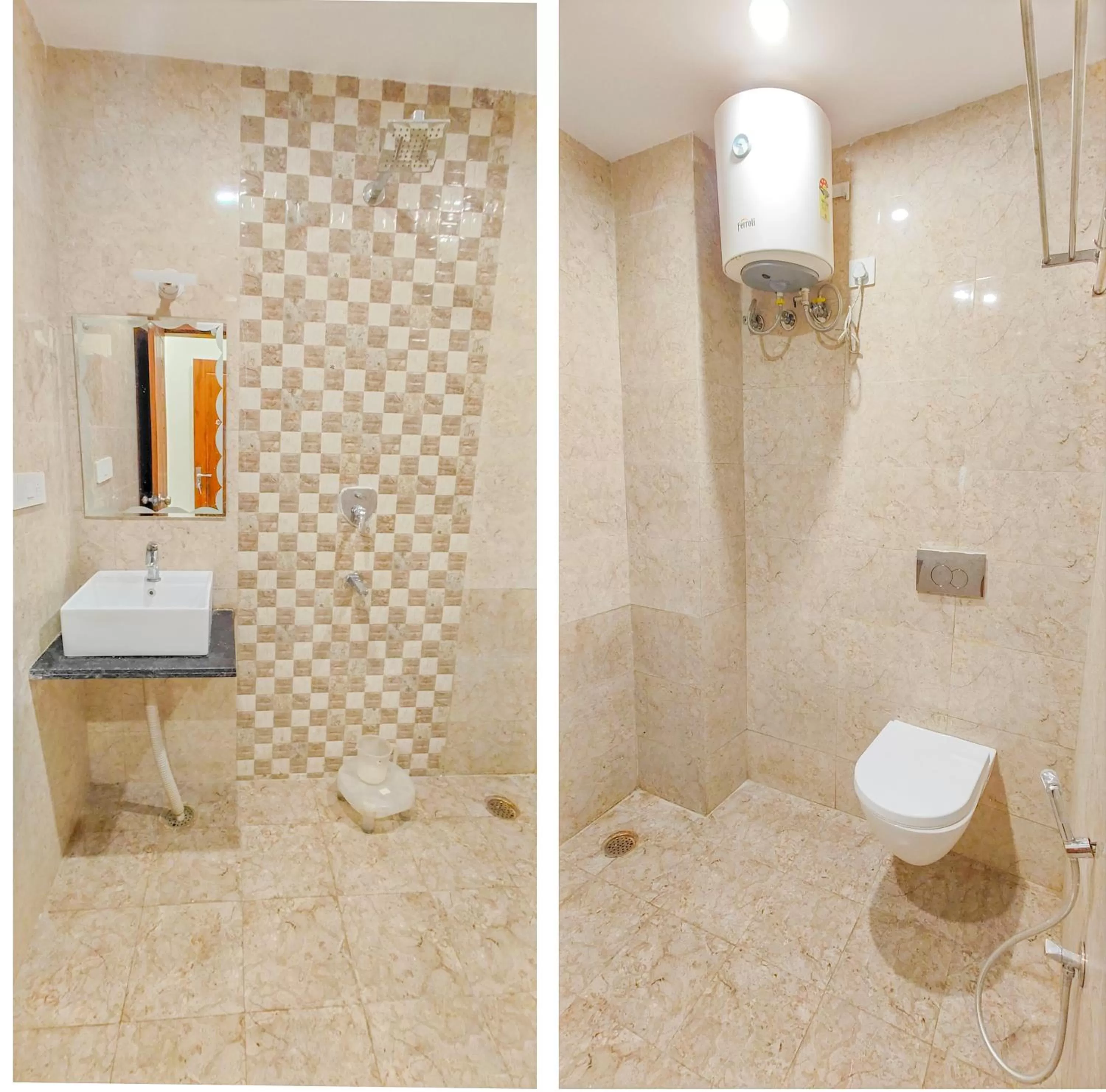 Shower in Perfectstayz Value Forest Valley Near Waterfall