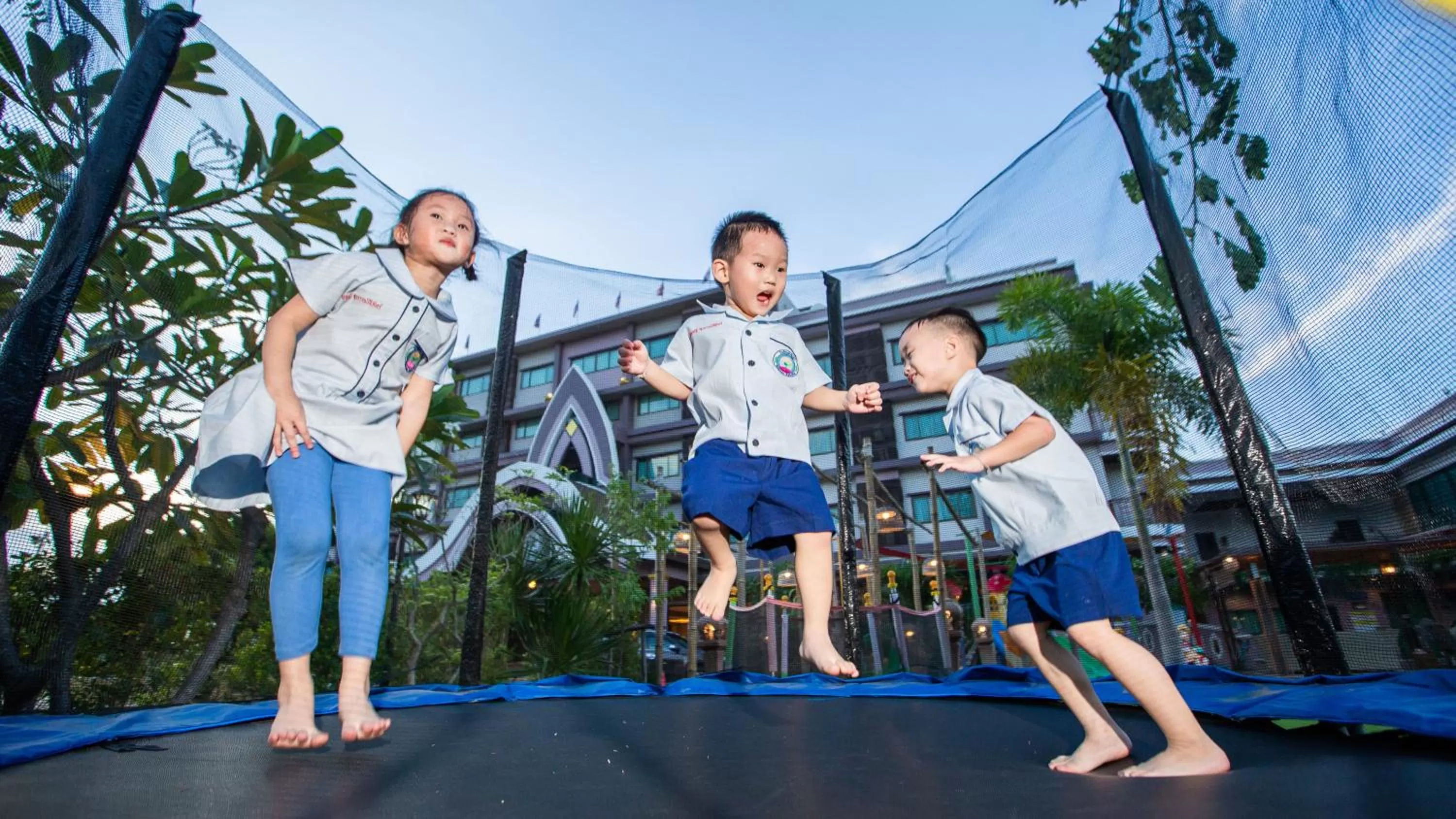 Children play ground in Phanomrungpuri Hotel Buriram