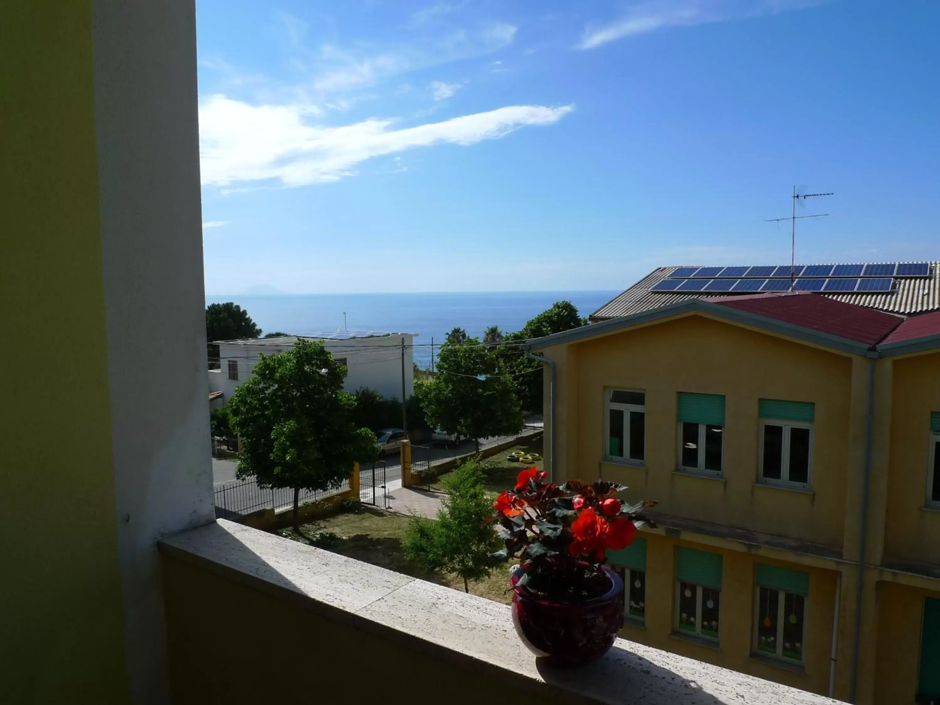 Balcony/Terrace, Sea View in Hotel Alexander