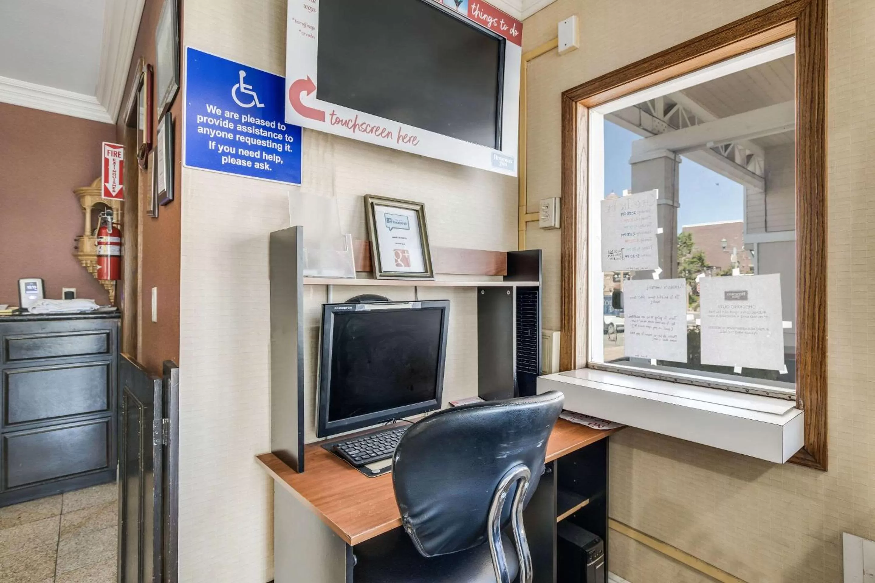 On site in Rodeway Inn Old Town Temecula