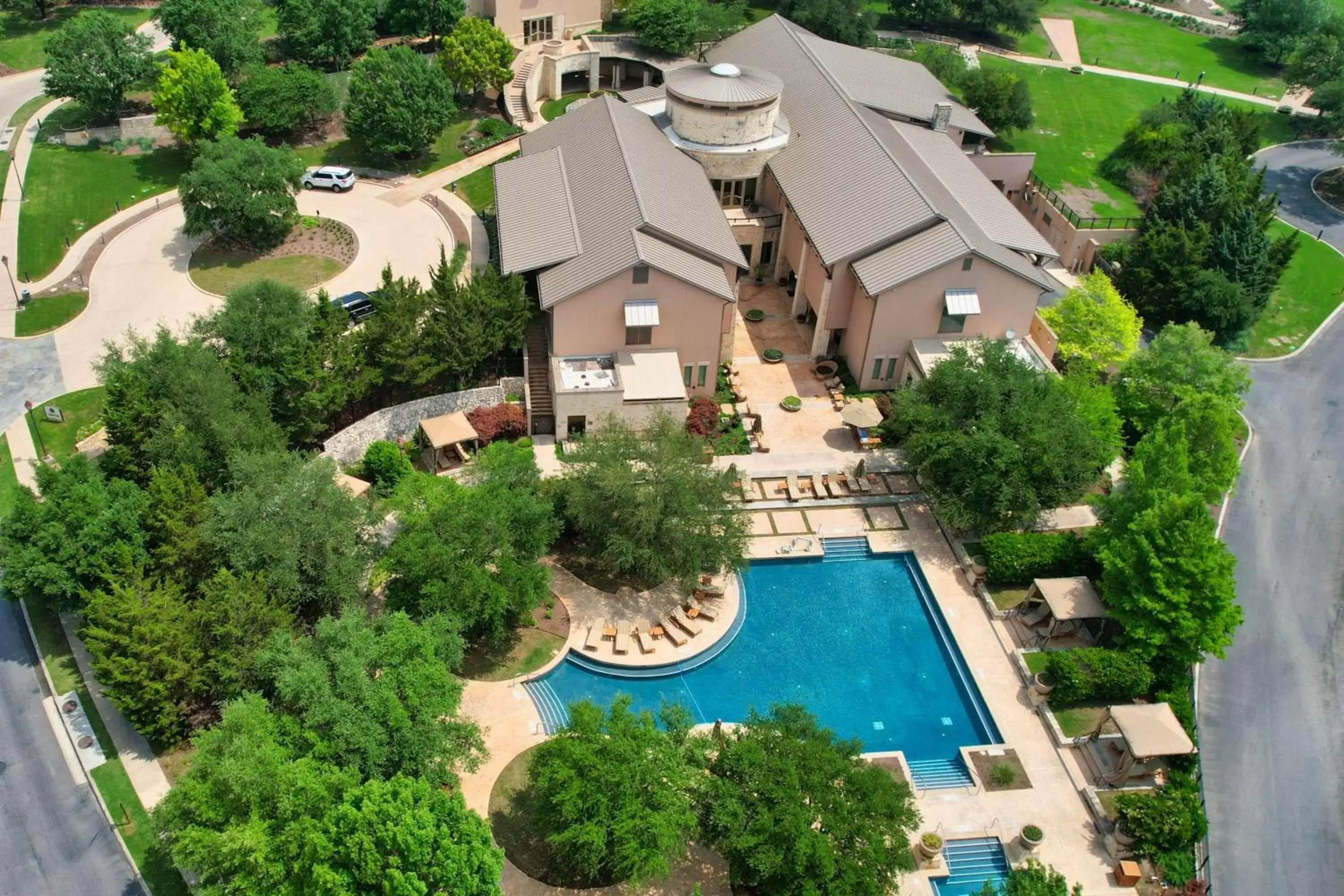 Swimming pool, Bird's-eye View in JW Marriott San Antonio Hill Country Resort & Spa