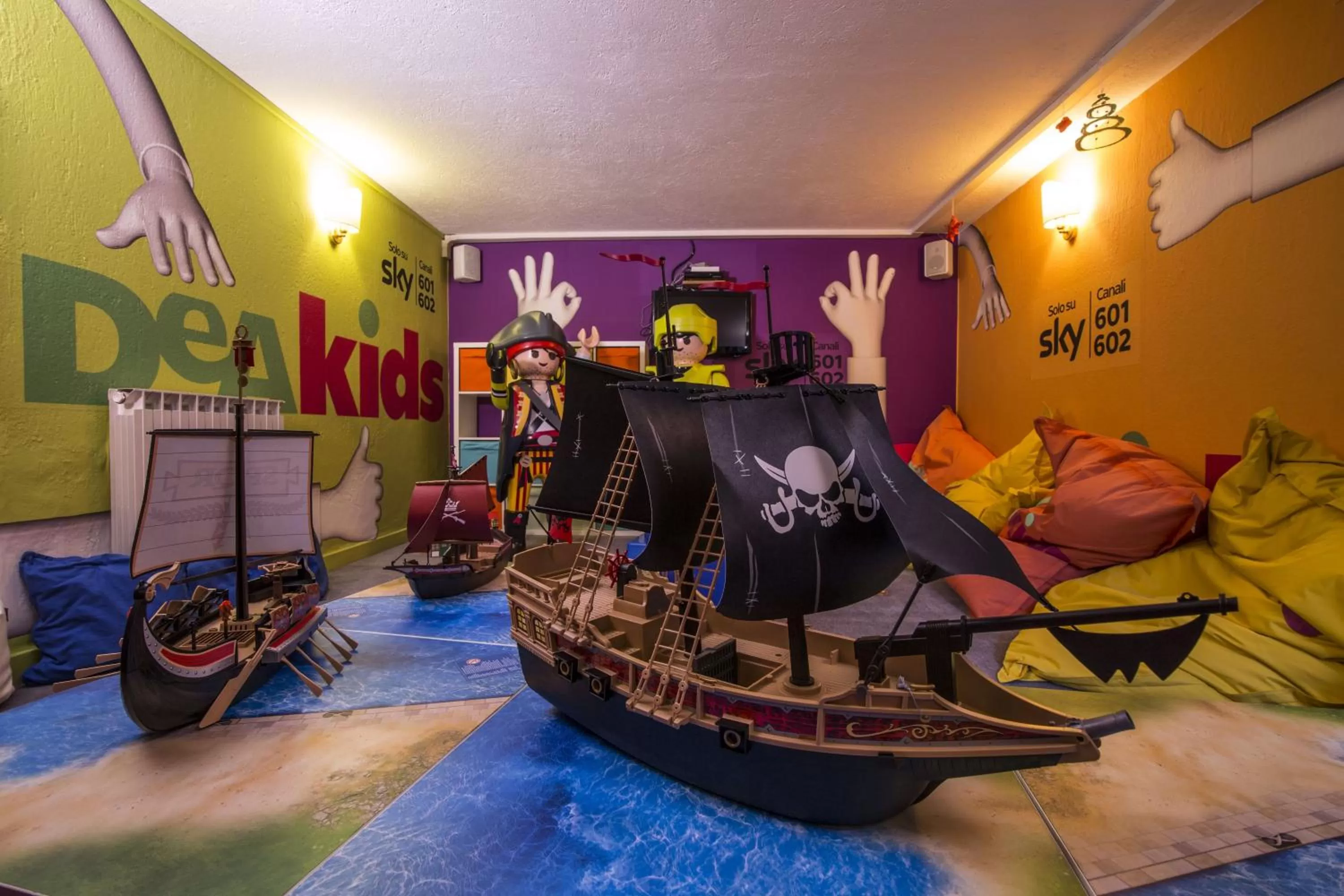 Children play ground in Super G