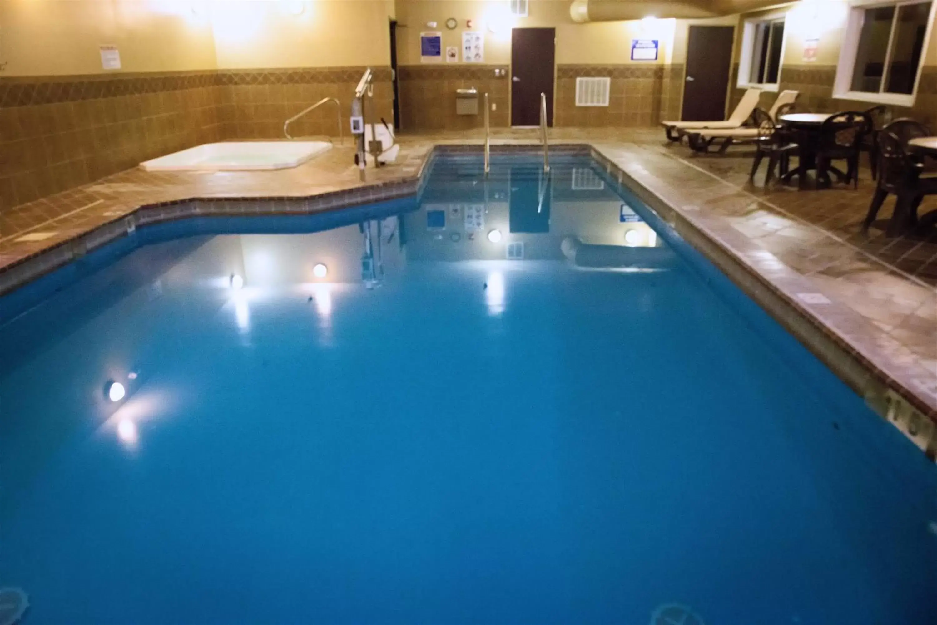 Swimming Pool in Holiday Inn Express Devils Lake, an IHG Hotel