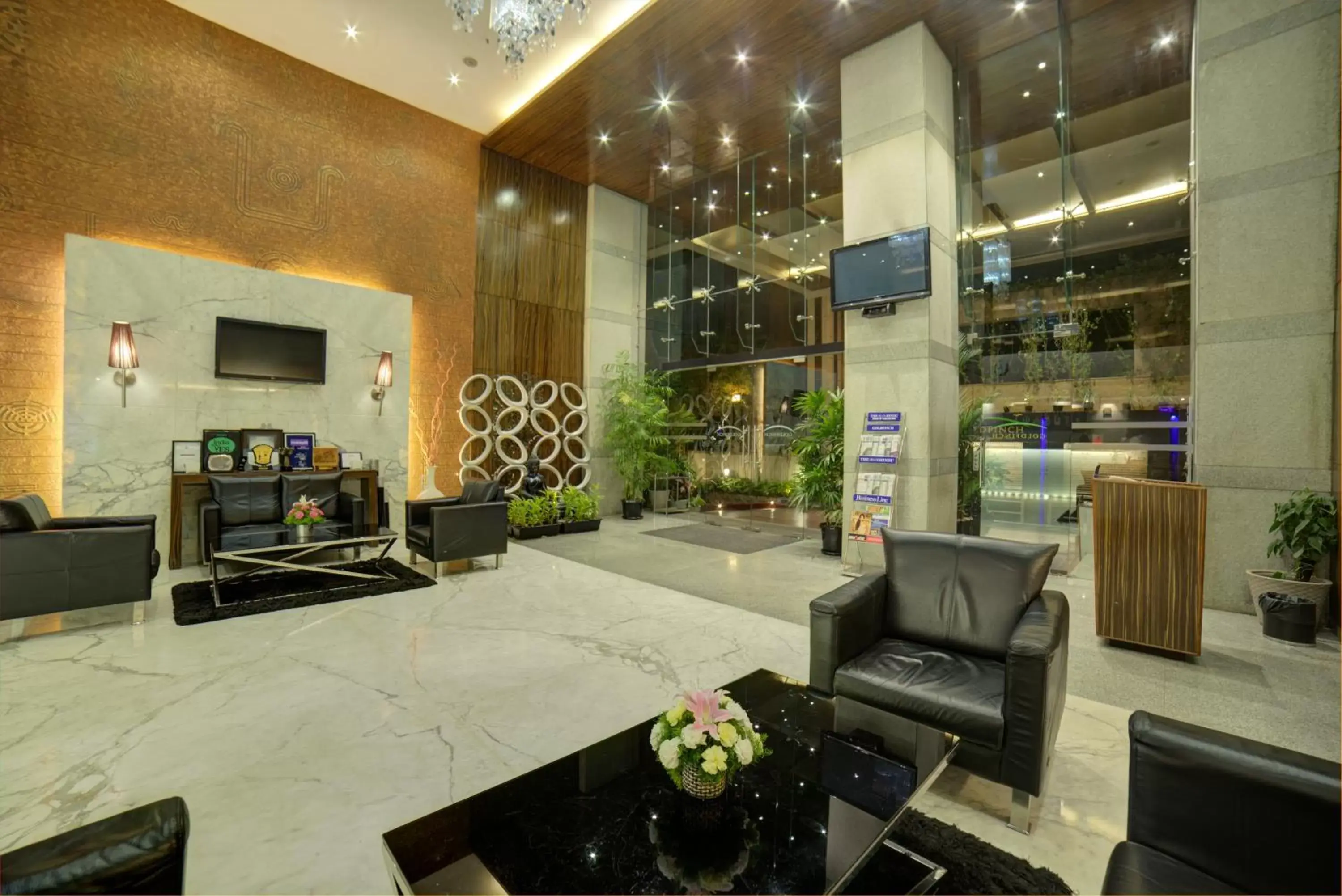 Lobby or reception in Goldfinch Hotel Mangalore