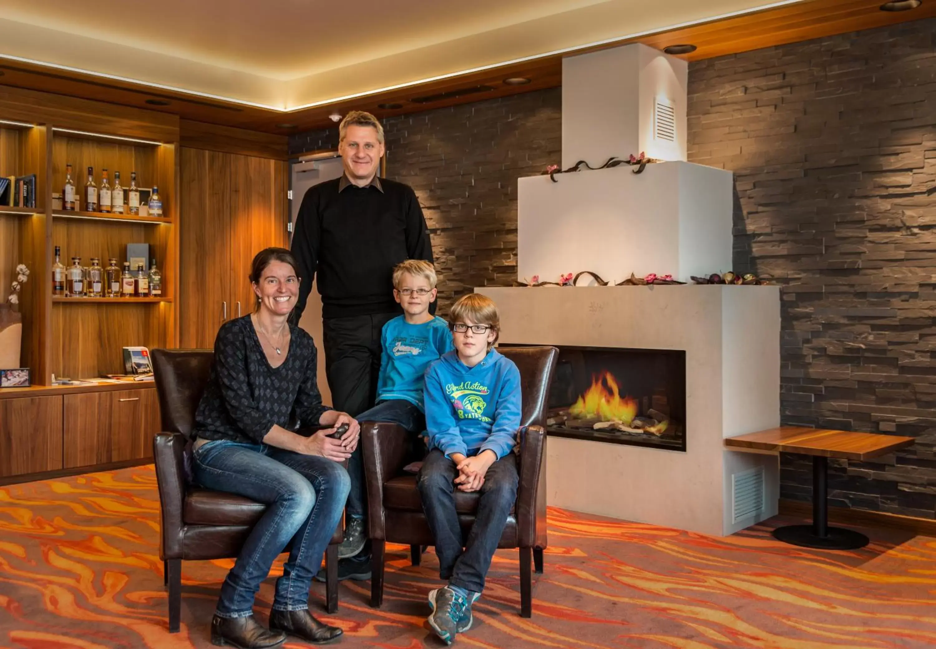 Family in Superior Hotel Nidwaldnerhof