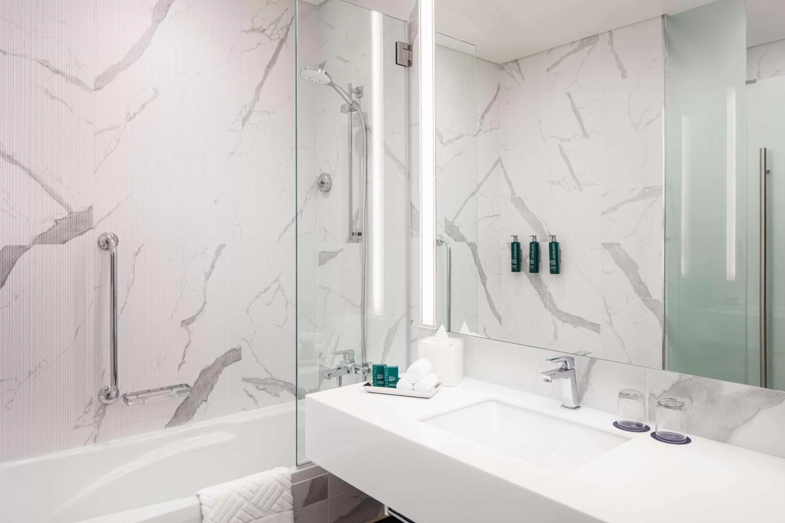 Bathroom in Doubletree By Hilton Fujairah City