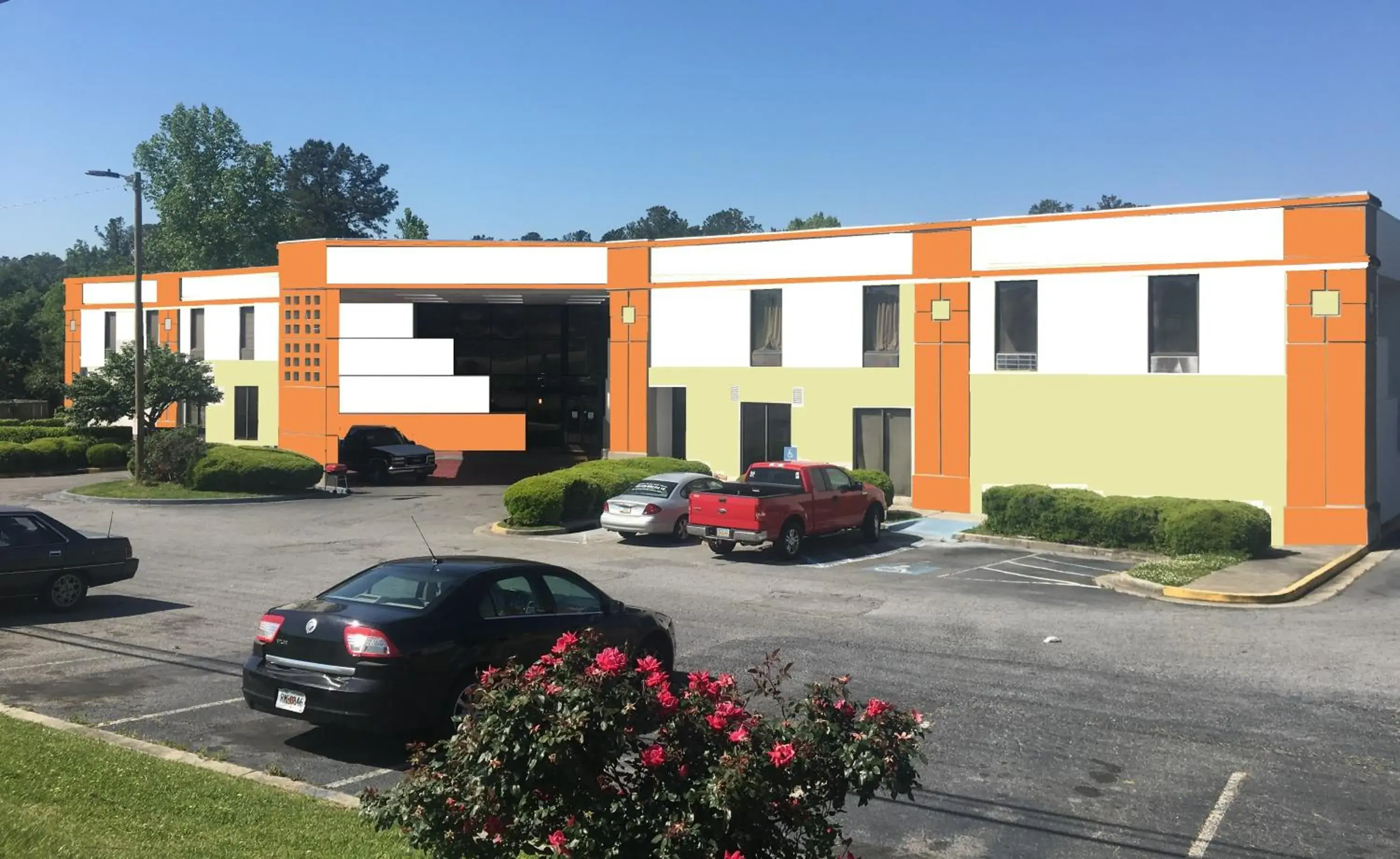 Property building in Red Carpet Inn-Macon Property building in Red Carpet Inn-Macon