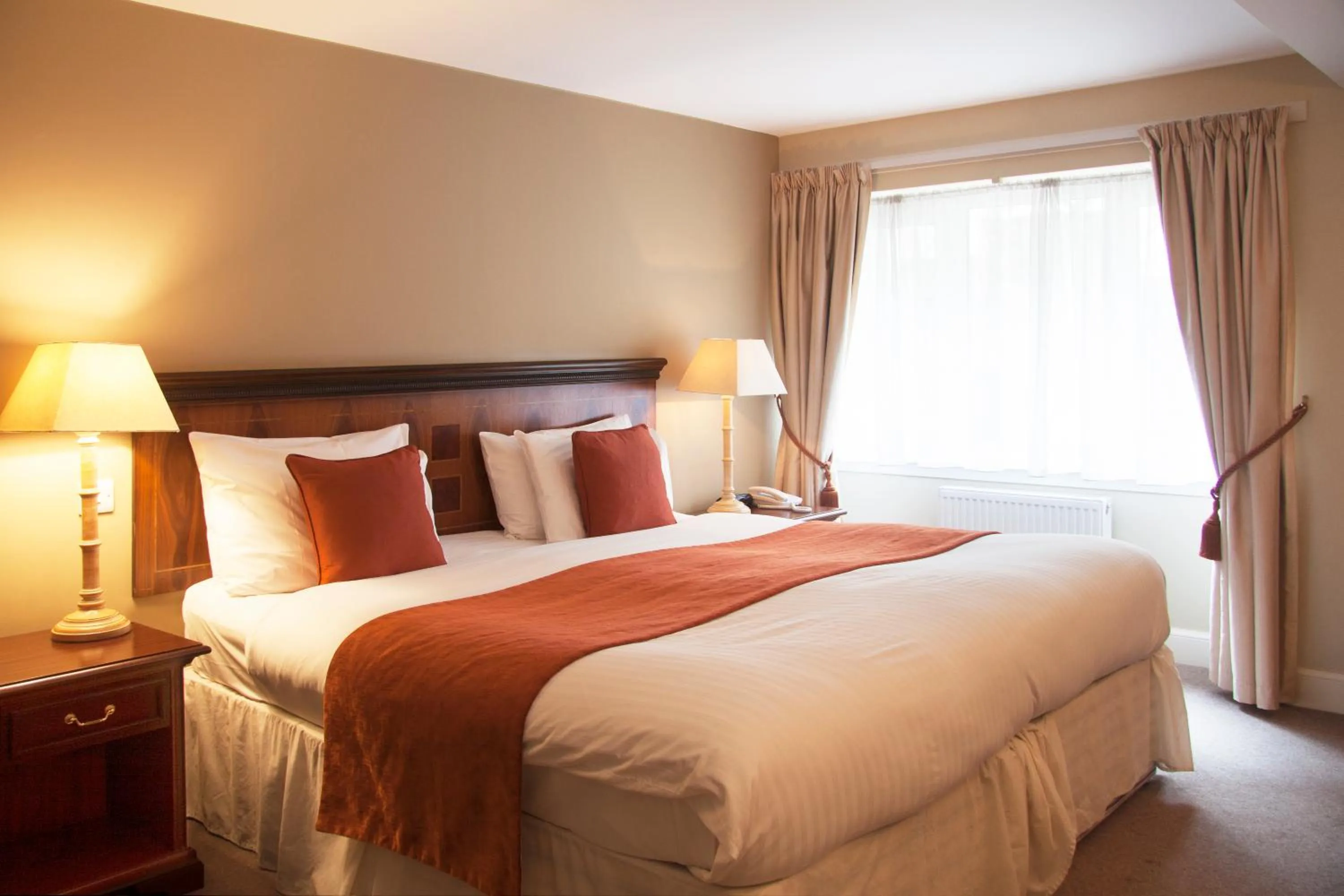 Bedroom, Bed in Royal Scots Club