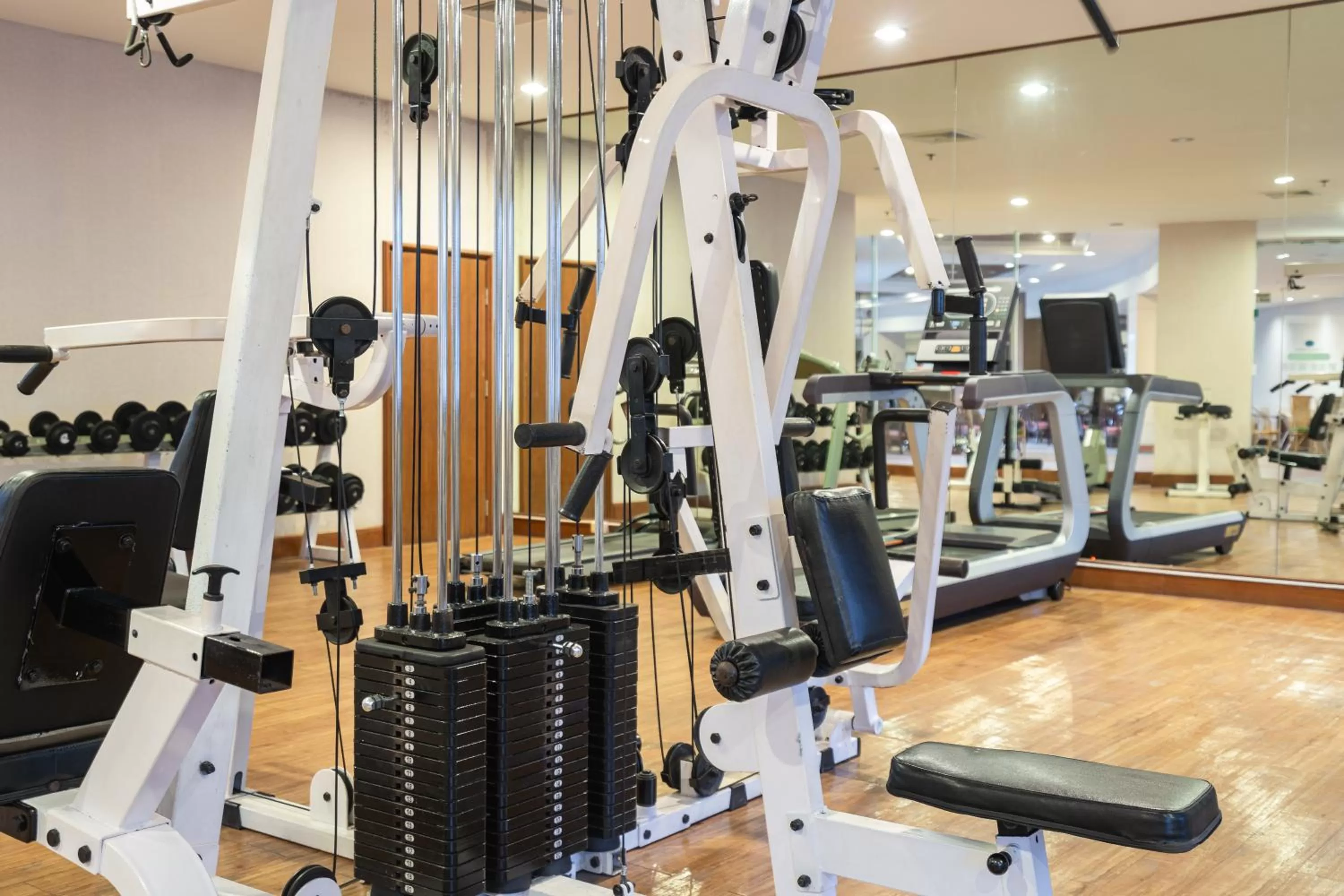 Fitness centre/facilities in Jomtien Palm Beach Hotel and Resort