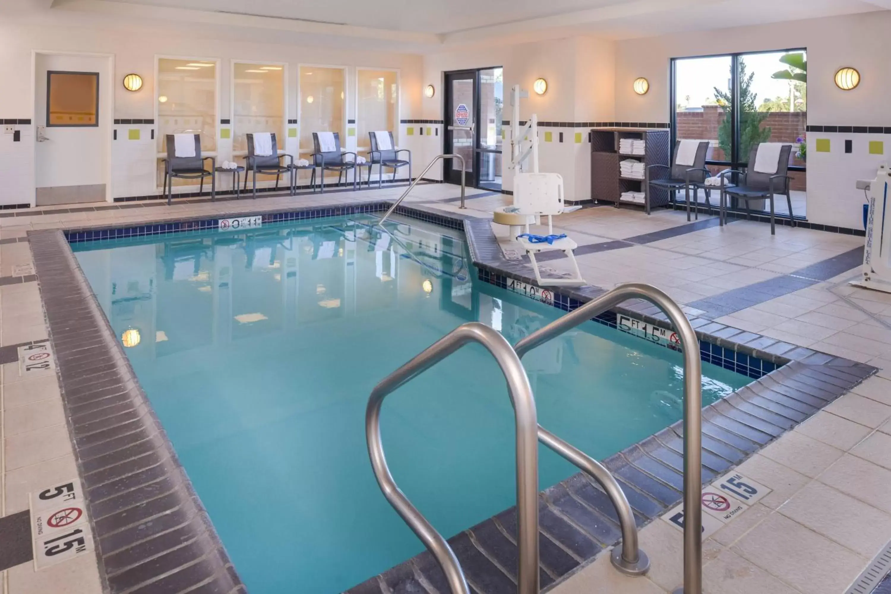 Swimming Pool in Fairfield Inn & Suites Santa Maria