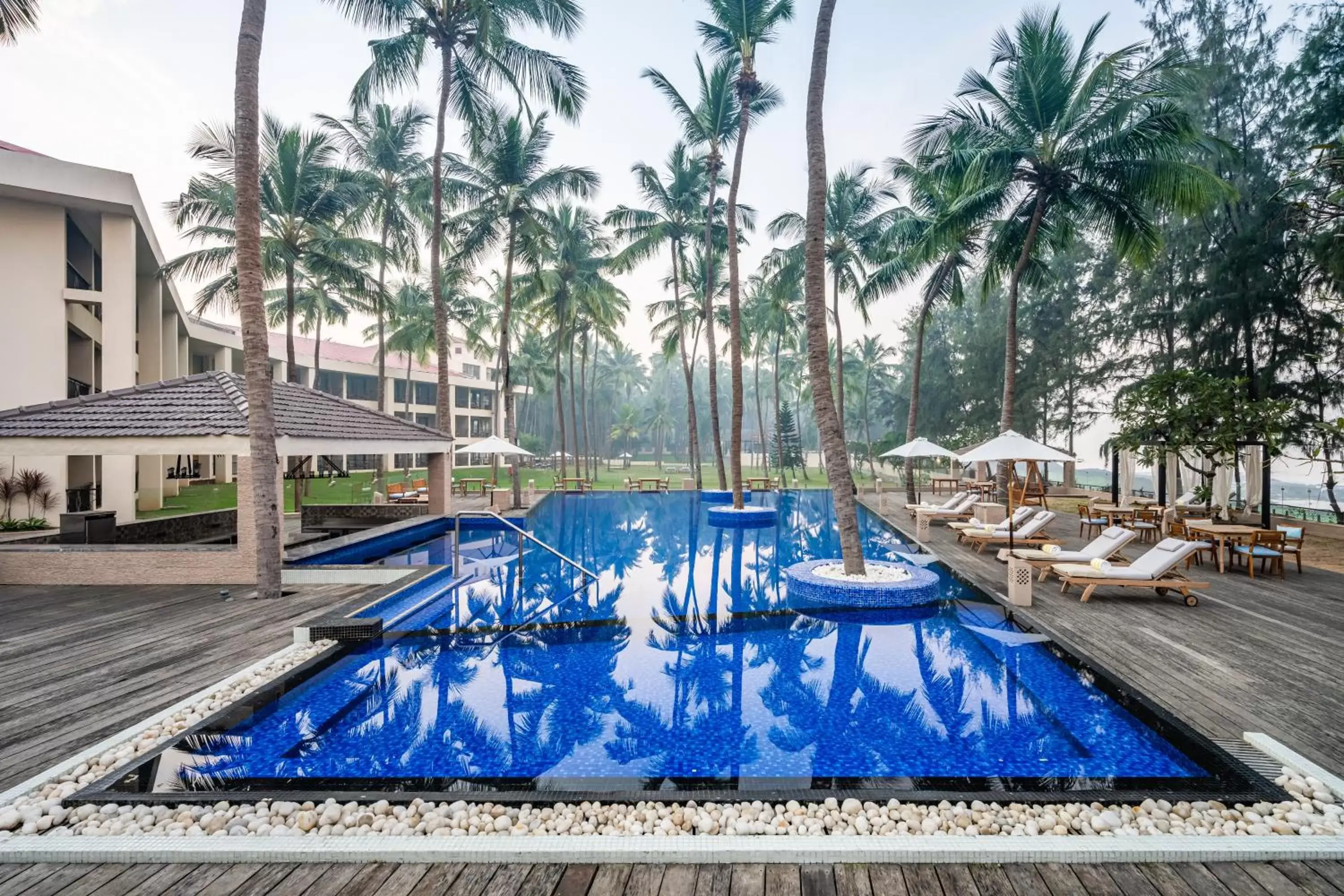 Swimming Pool in Silver Waves Resort & Spa Daman, a member of Radisson Individuals